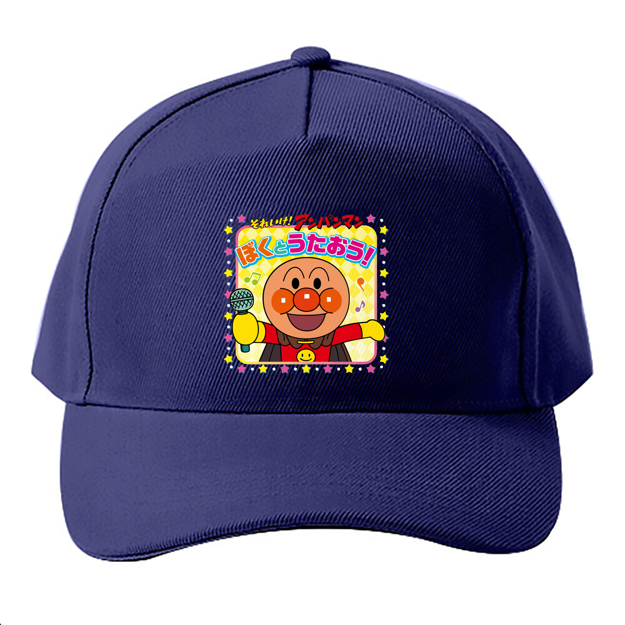 （画像用） アンパンマン Anpanman ベースボールキャップ 綿100％ 男女兼用 帽子 スポーツ