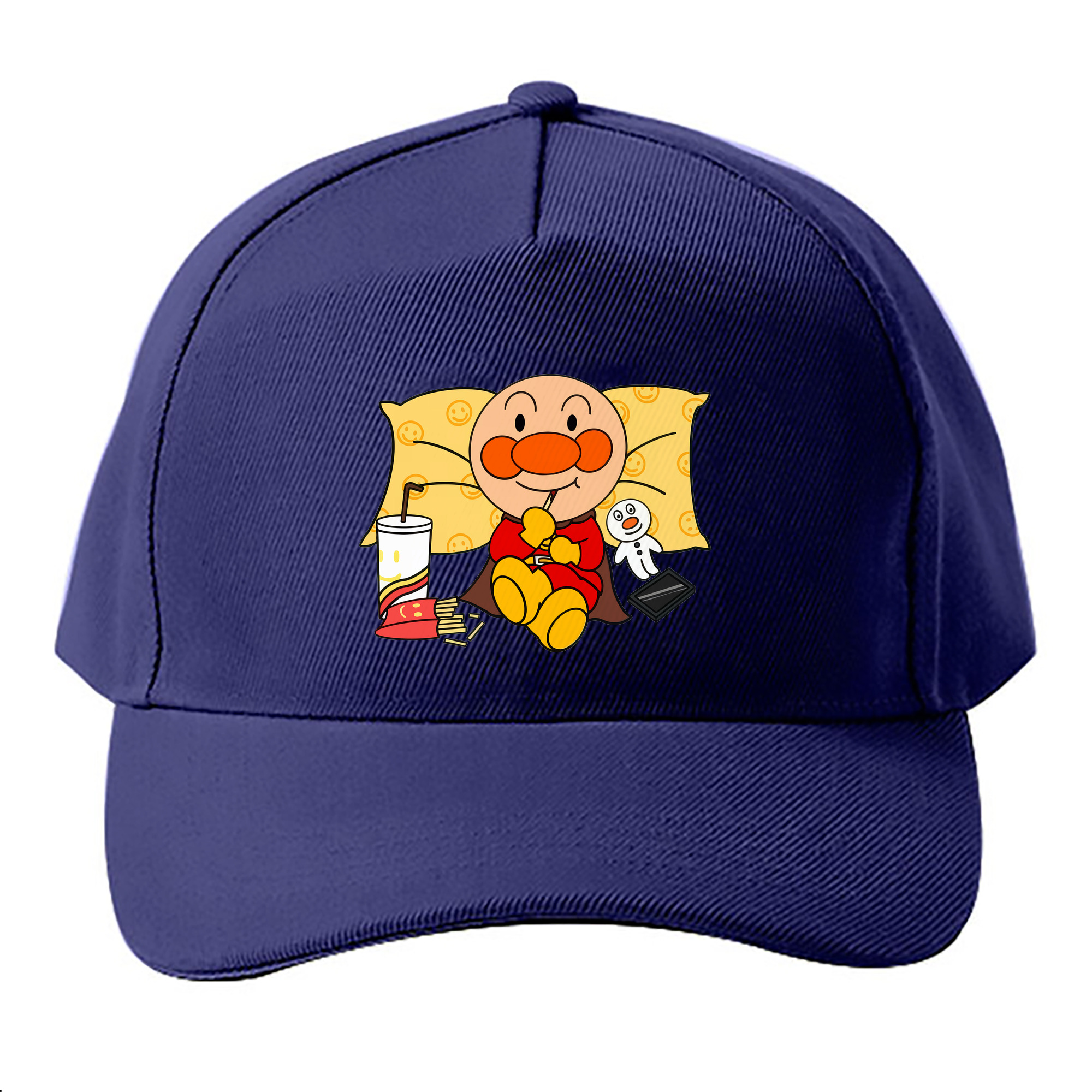 （画像用） アンパンマン Anpanman ベースボールキャップ 綿100％ 男女兼用 帽子 スポーツ