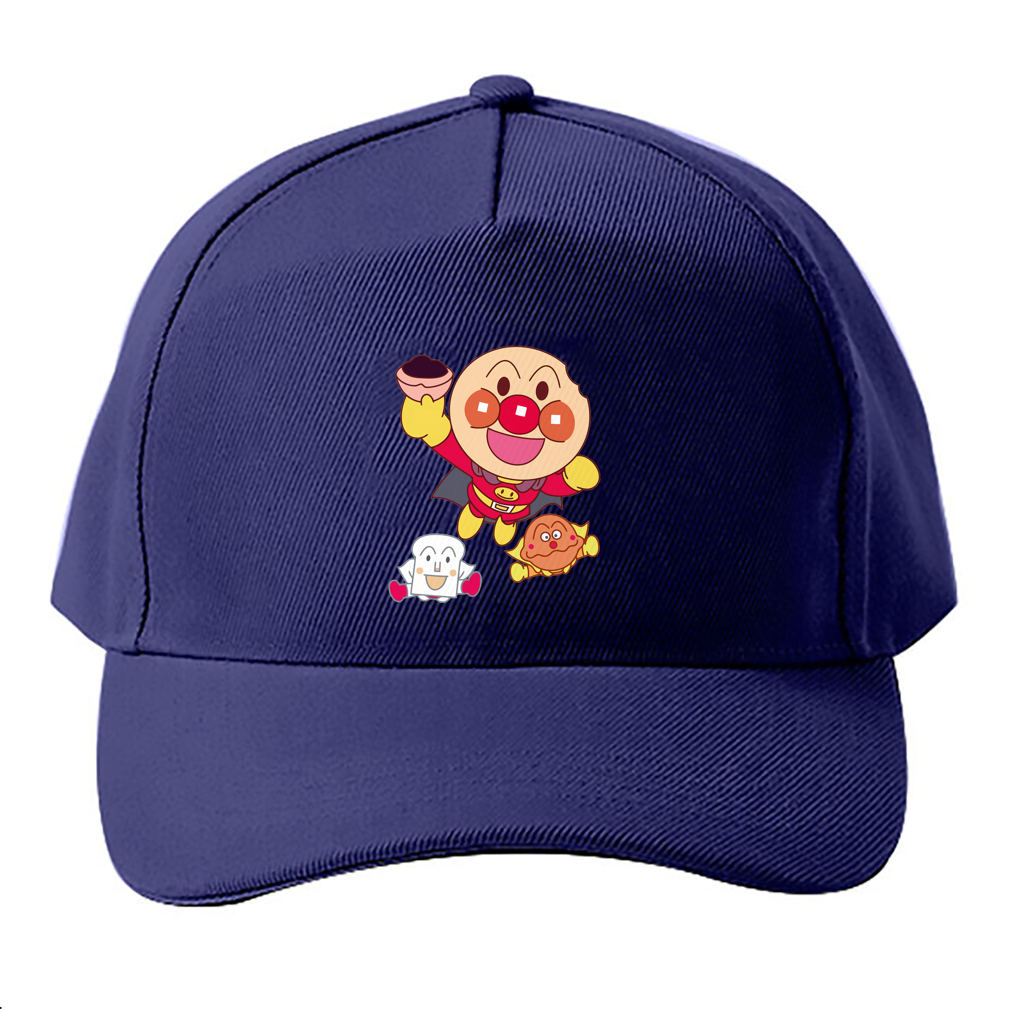 （画像用） アンパンマン Anpanman ベースボールキャップ 綿100％ 男女兼用 帽子 スポーツ