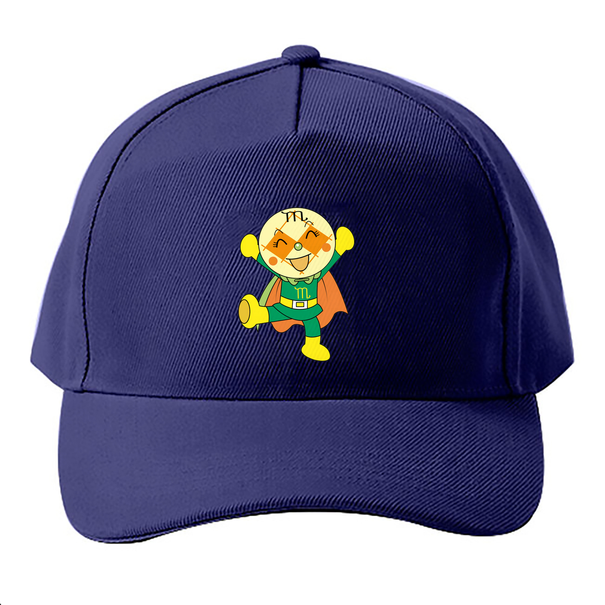 （画像用） アンパンマン Anpanman ベースボールキャップ 綿100％ 男女兼用 帽子 スポーツ