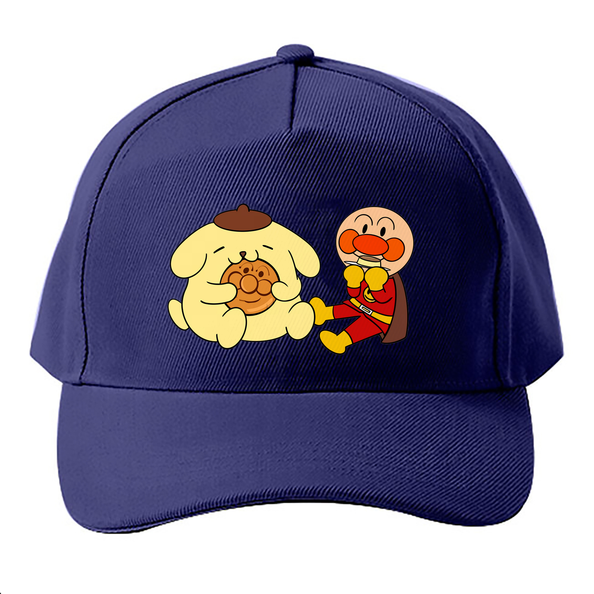 （画像用） アンパンマン Anpanman ベースボールキャップ 綿100％ 男女兼用 帽子 スポーツ