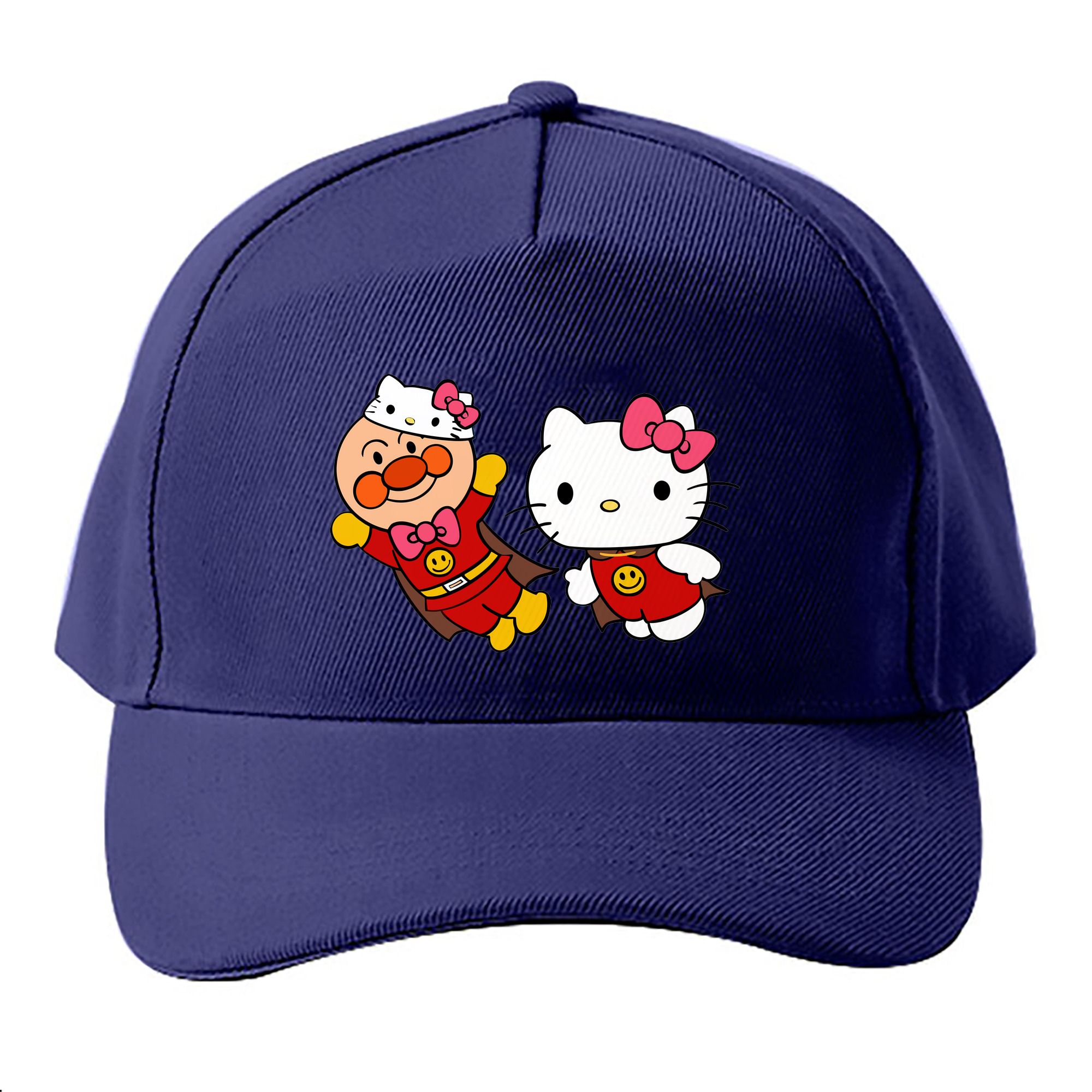 （画像用） アンパンマン Anpanman ベースボールキャップ 綿100％ 男女兼用 帽子 スポーツ