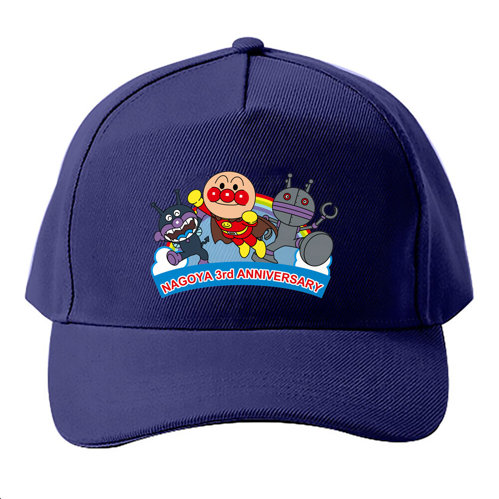 （画像用） アンパンマン Anpanman ベースボールキャップ 綿100％ 男女兼用 帽子 スポーツ