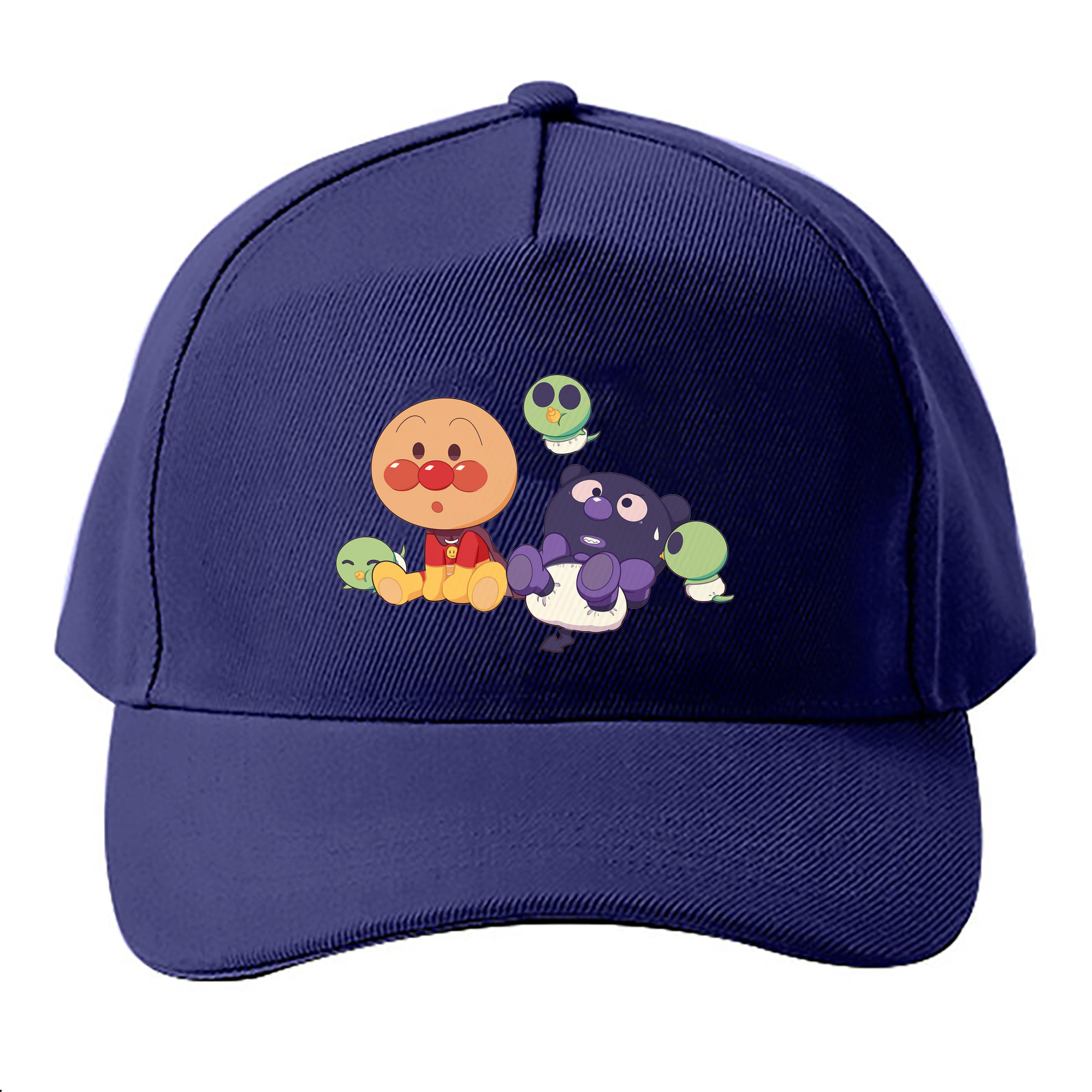 （画像用） アンパンマン Anpanman ベースボールキャップ 綿100％ 男女兼用 帽子 スポーツ