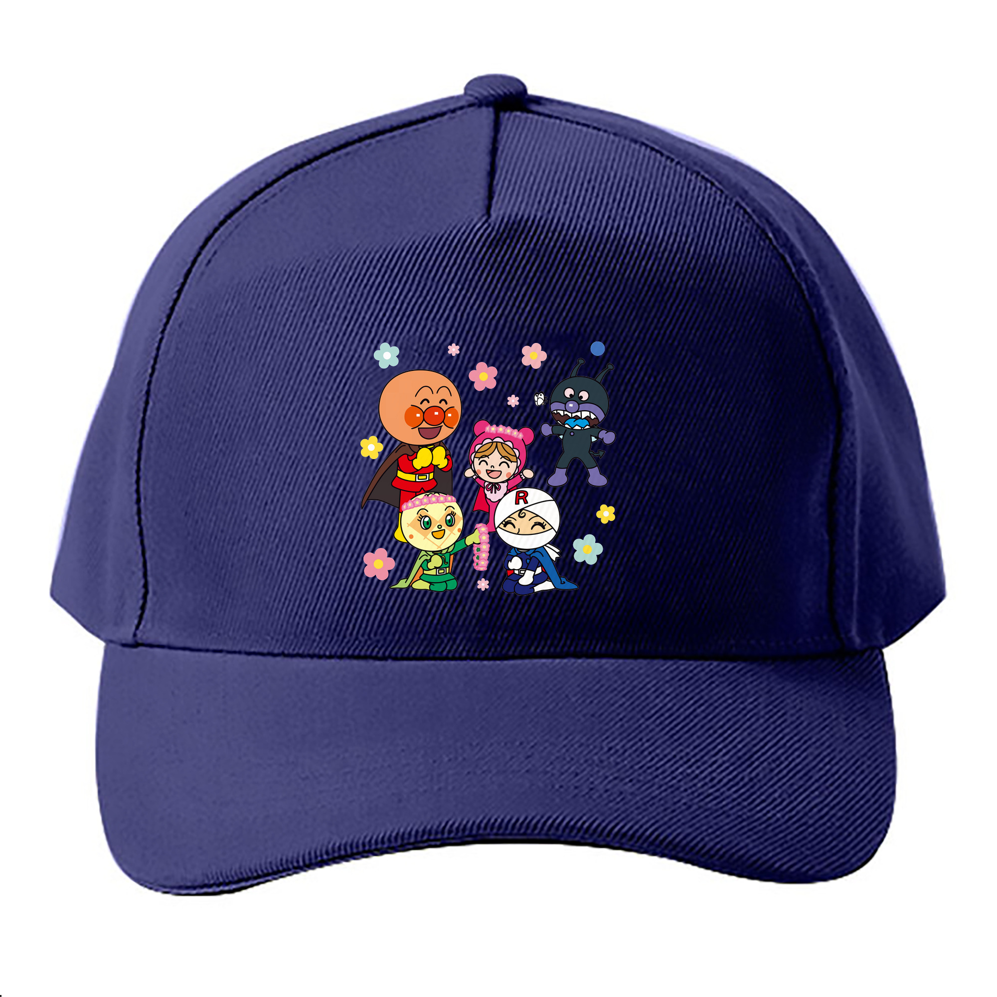 （画像用） アンパンマン Anpanman ベースボールキャップ 綿100％ 男女兼用 帽子 スポーツ