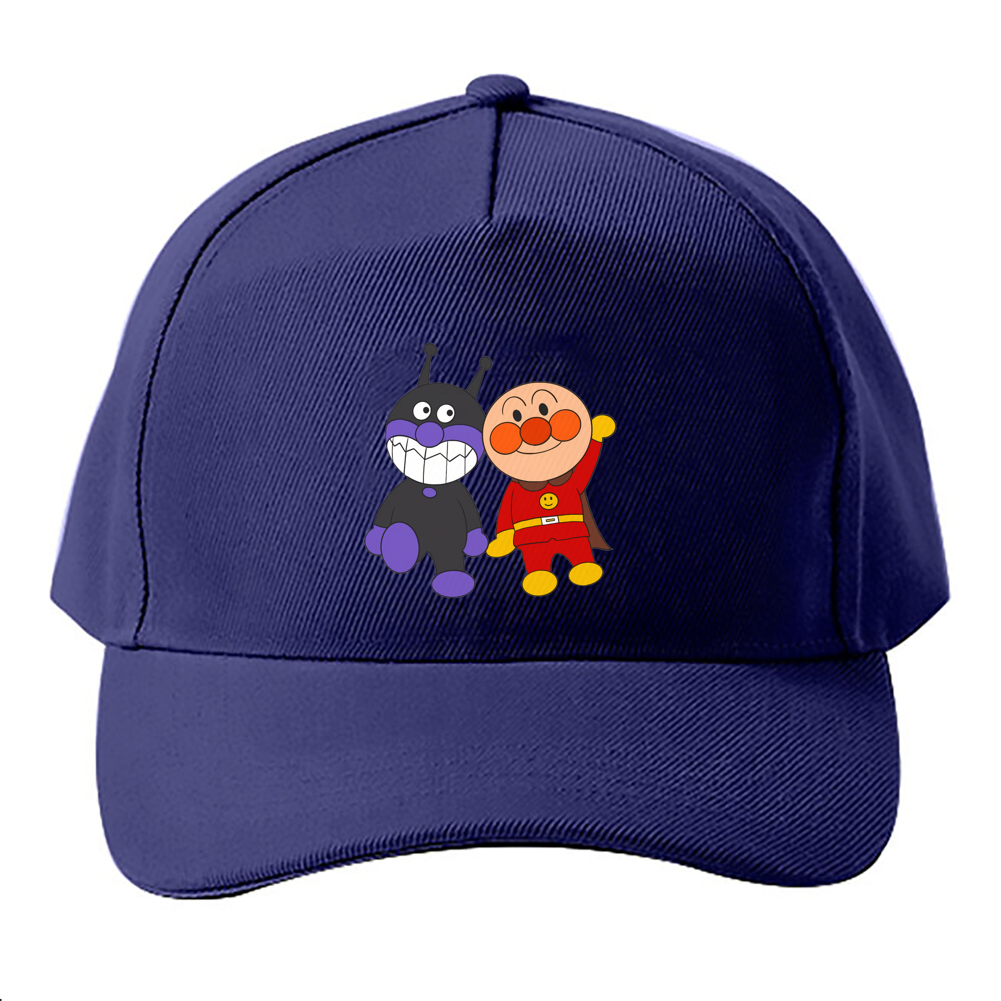 （画像用） アンパンマン Anpanman ベースボールキャップ 綿100％ 男女兼用 帽子 スポーツ