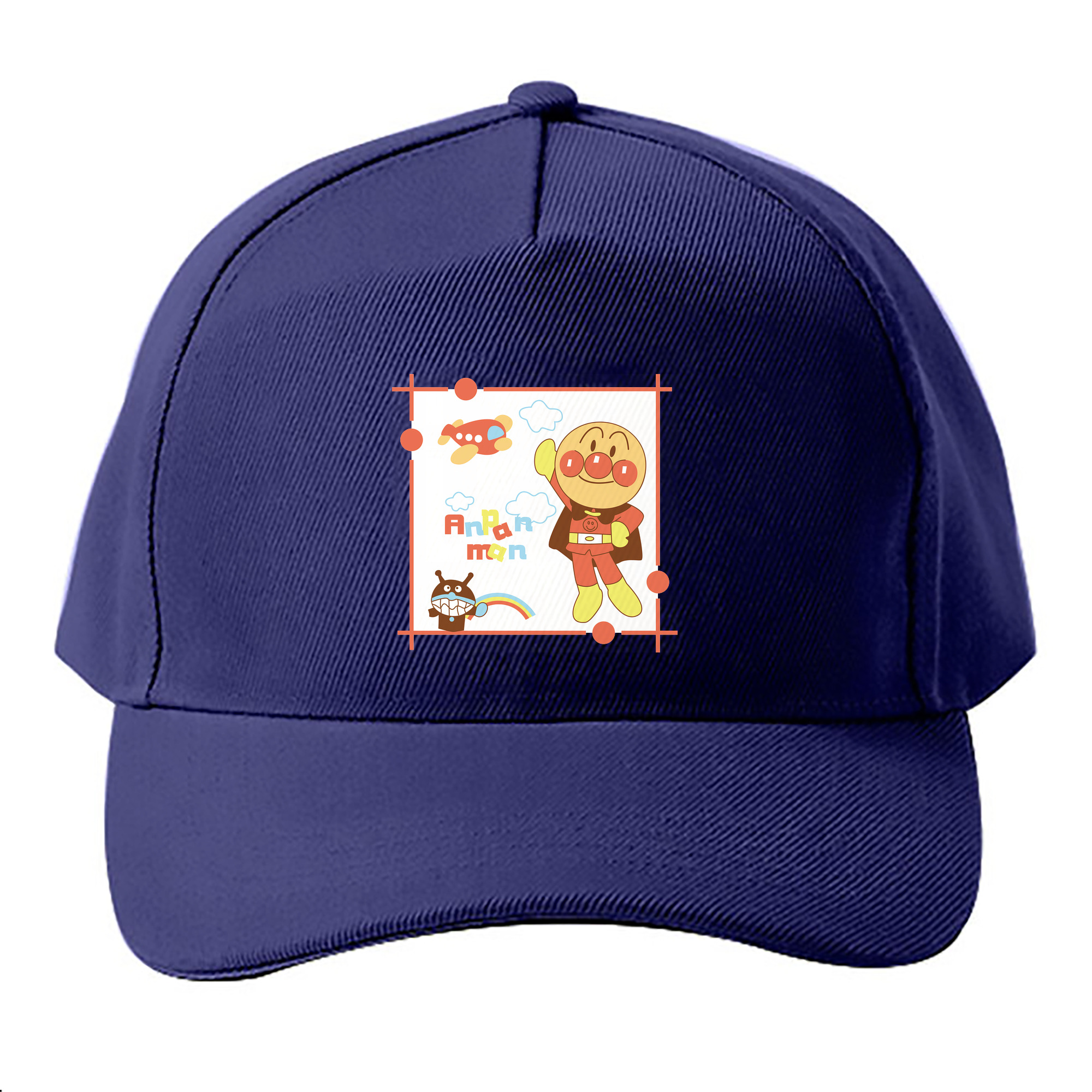 （画像用） アンパンマン Anpanman ベースボールキャップ 綿100％ 男女兼用 帽子 スポーツ