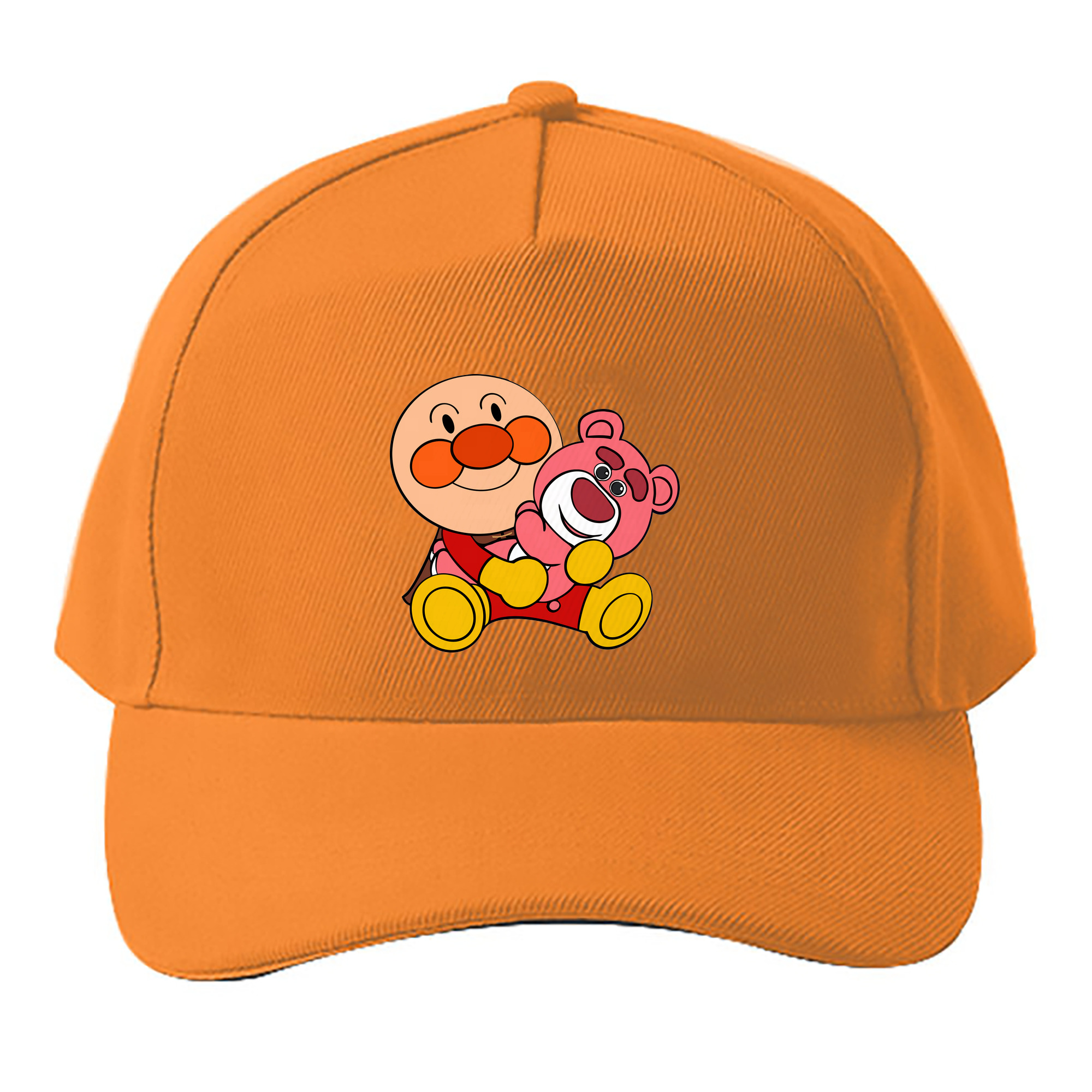 （画像用） アンパンマン Anpanman ベースボールキャップ 綿100％ 男女兼用 帽子 スポーツ