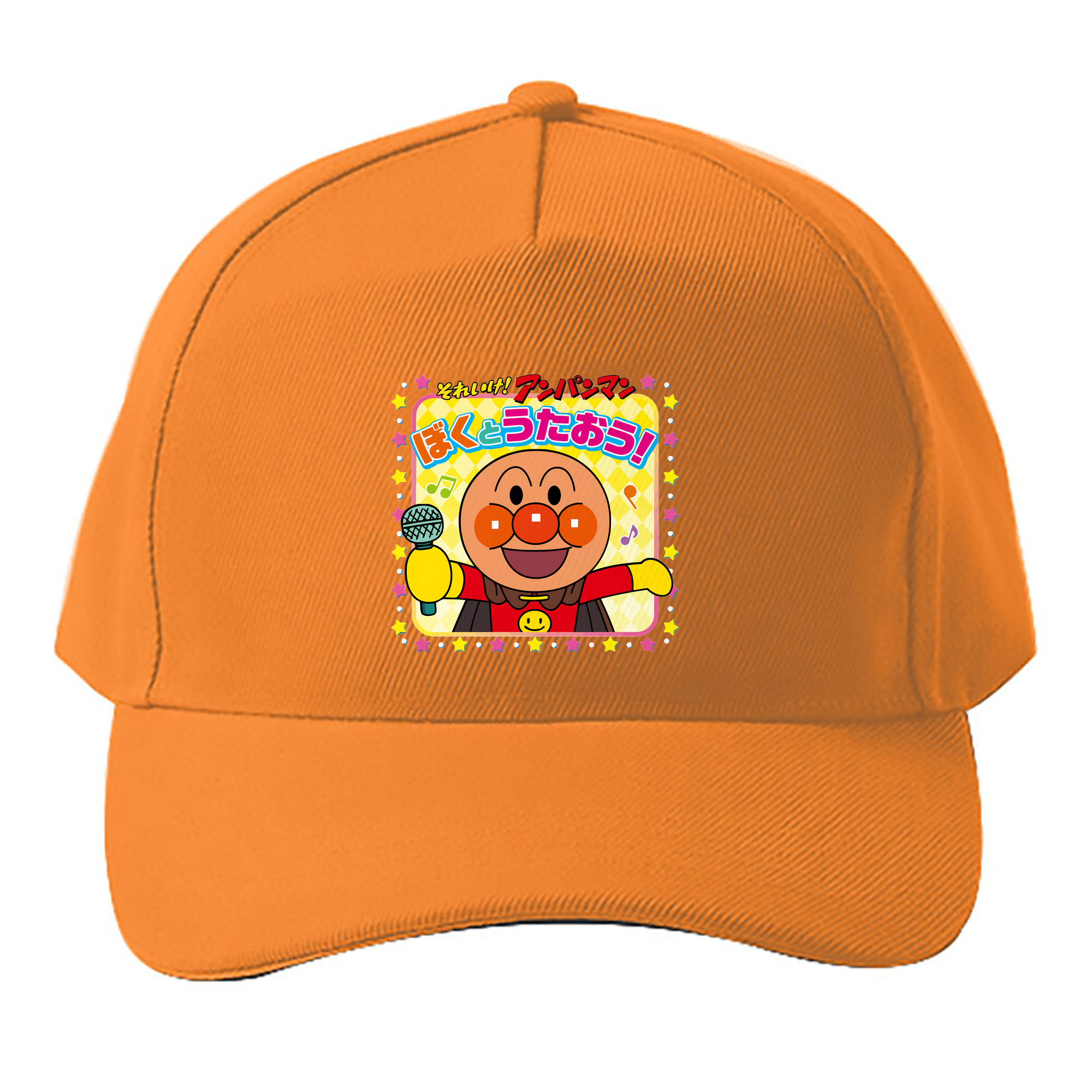 （画像用） アンパンマン Anpanman ベースボールキャップ 綿100％ 男女兼用 帽子 スポーツ