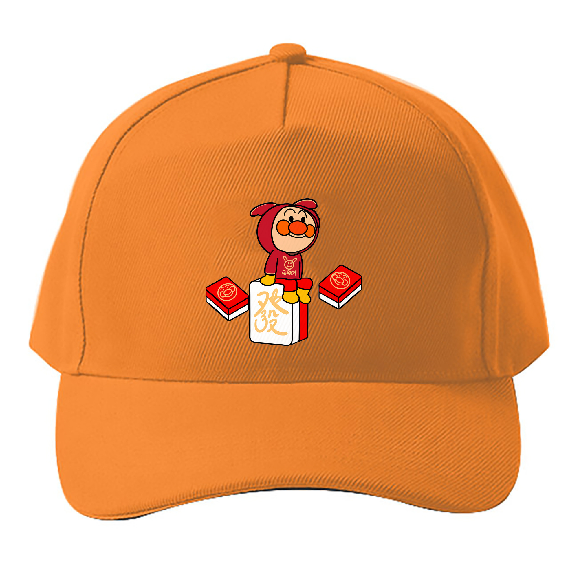 （画像用） アンパンマン Anpanman ベースボールキャップ 綿100％ 男女兼用 帽子 スポーツ