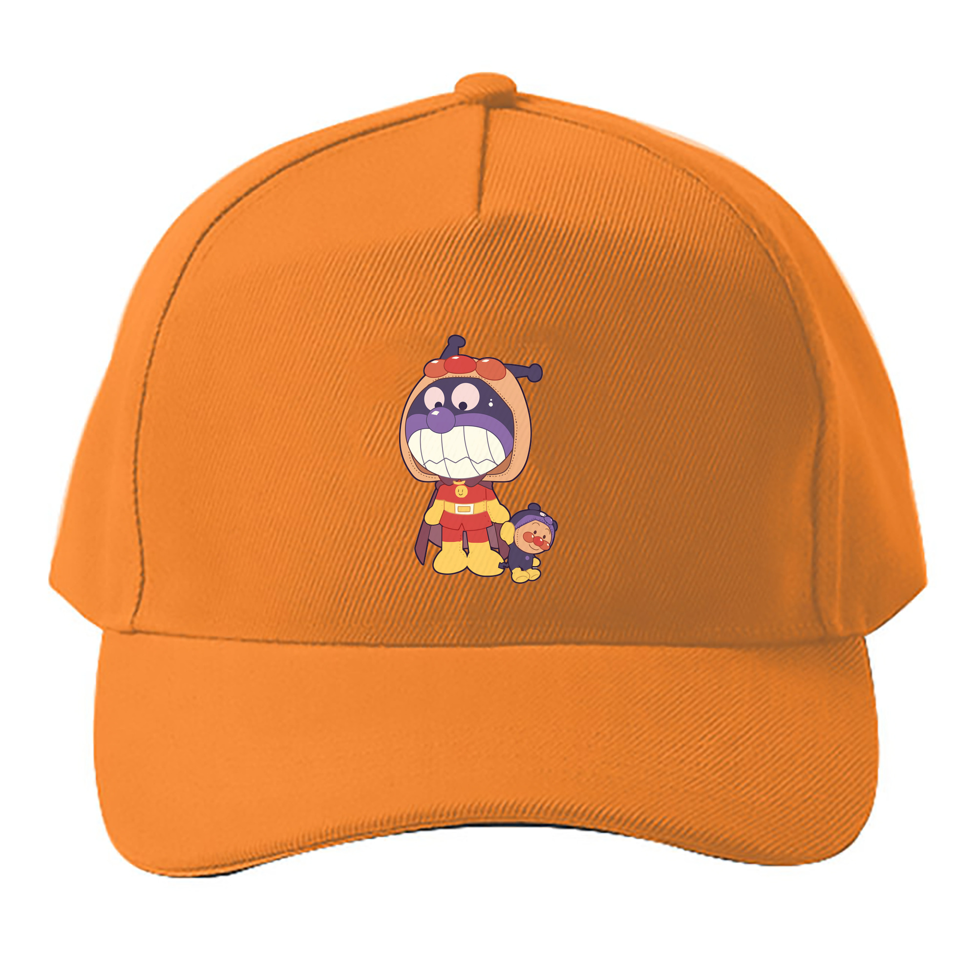 （画像用） アンパンマン Anpanman ベースボールキャップ 綿100％ 男女兼用 帽子 スポーツ