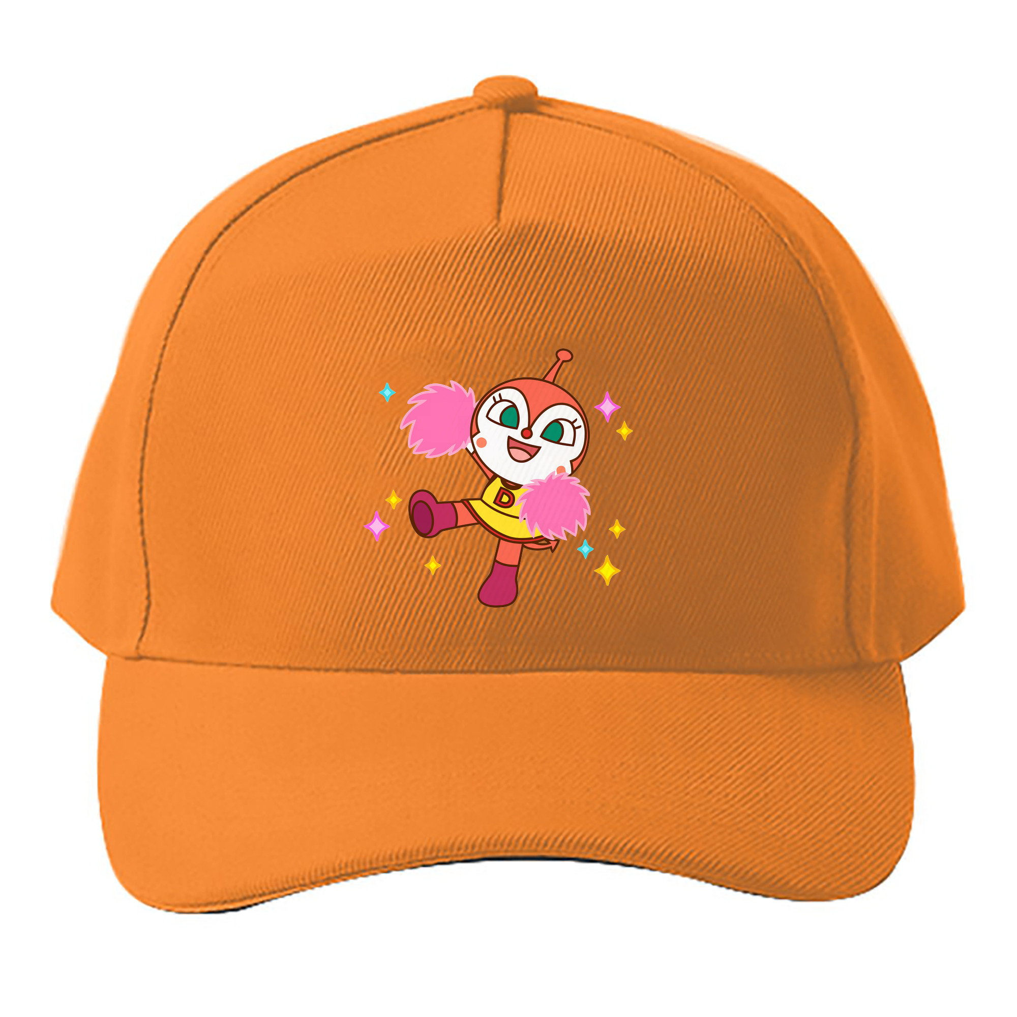 （画像用） アンパンマン Anpanman ベースボールキャップ 綿100％ 男女兼用 帽子 スポーツ