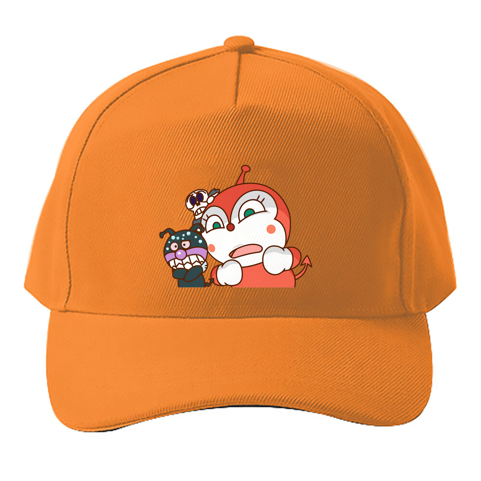 （画像用） アンパンマン Anpanman ベースボールキャップ 綿100％ 男女兼用 帽子 スポーツ