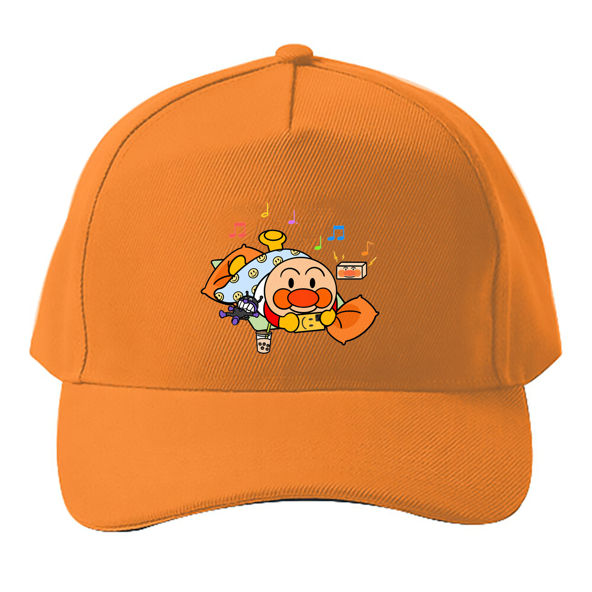 （画像用） アンパンマン Anpanman ベースボールキャップ 綿100％ 男女兼用 帽子 スポーツ