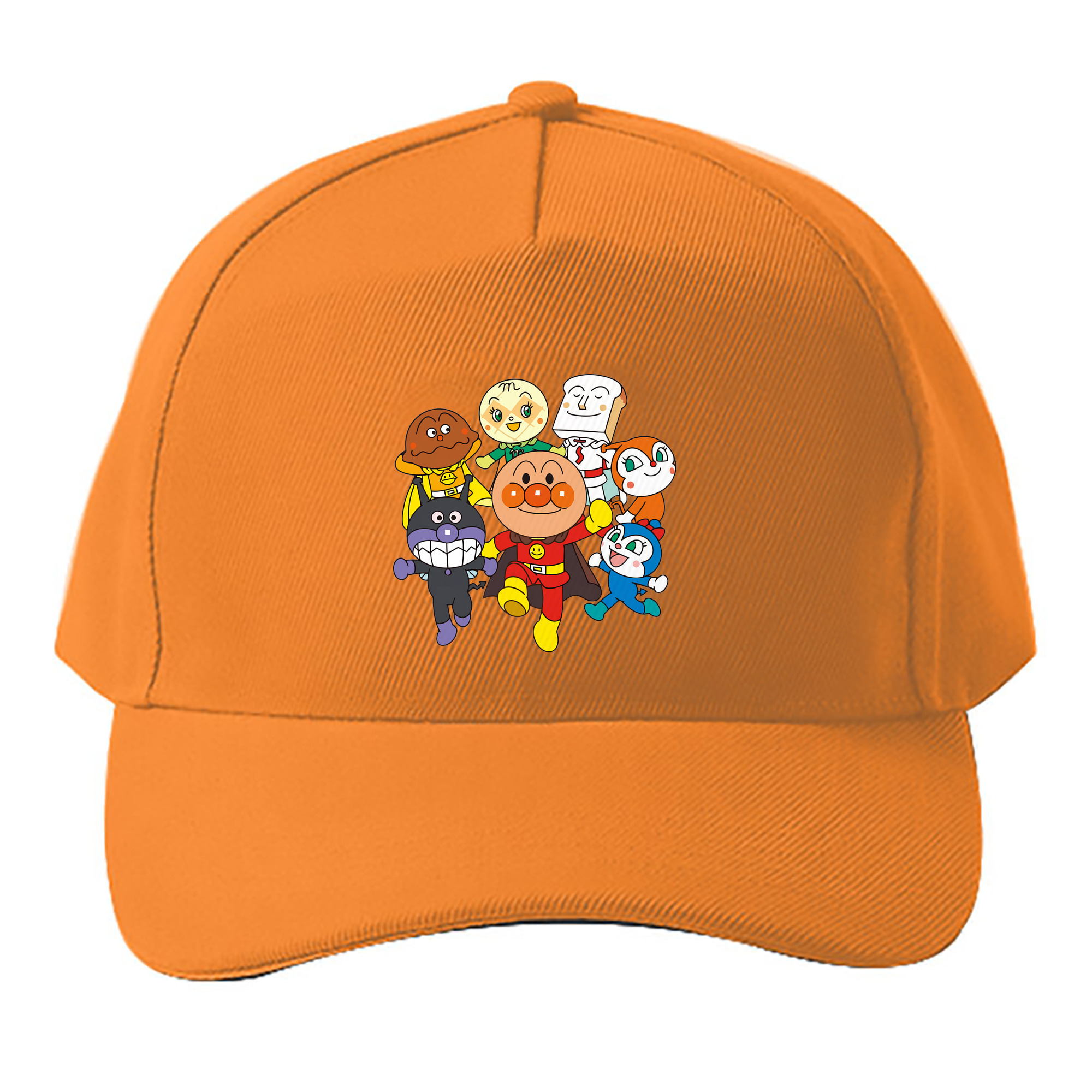 （画像用） アンパンマン Anpanman ベースボールキャップ 綿100％ 男女兼用 帽子 スポーツ