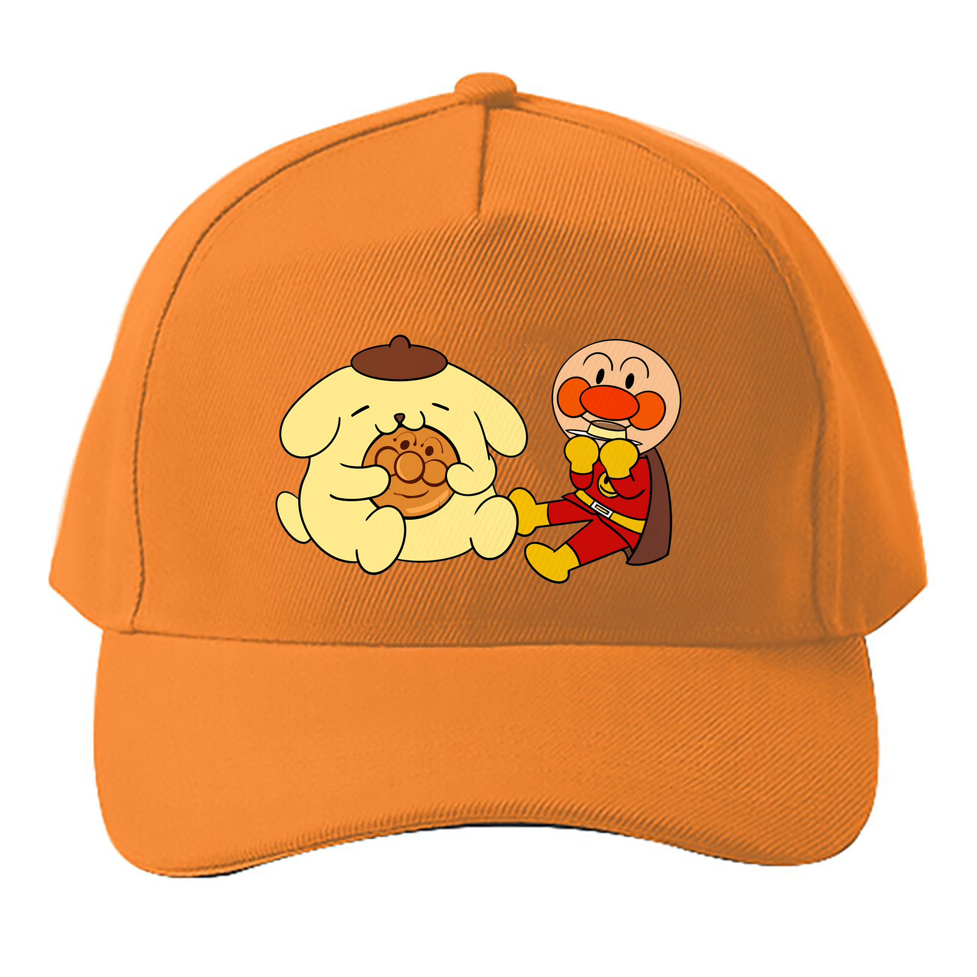 （画像用） アンパンマン Anpanman ベースボールキャップ 綿100％ 男女兼用 帽子 スポーツ