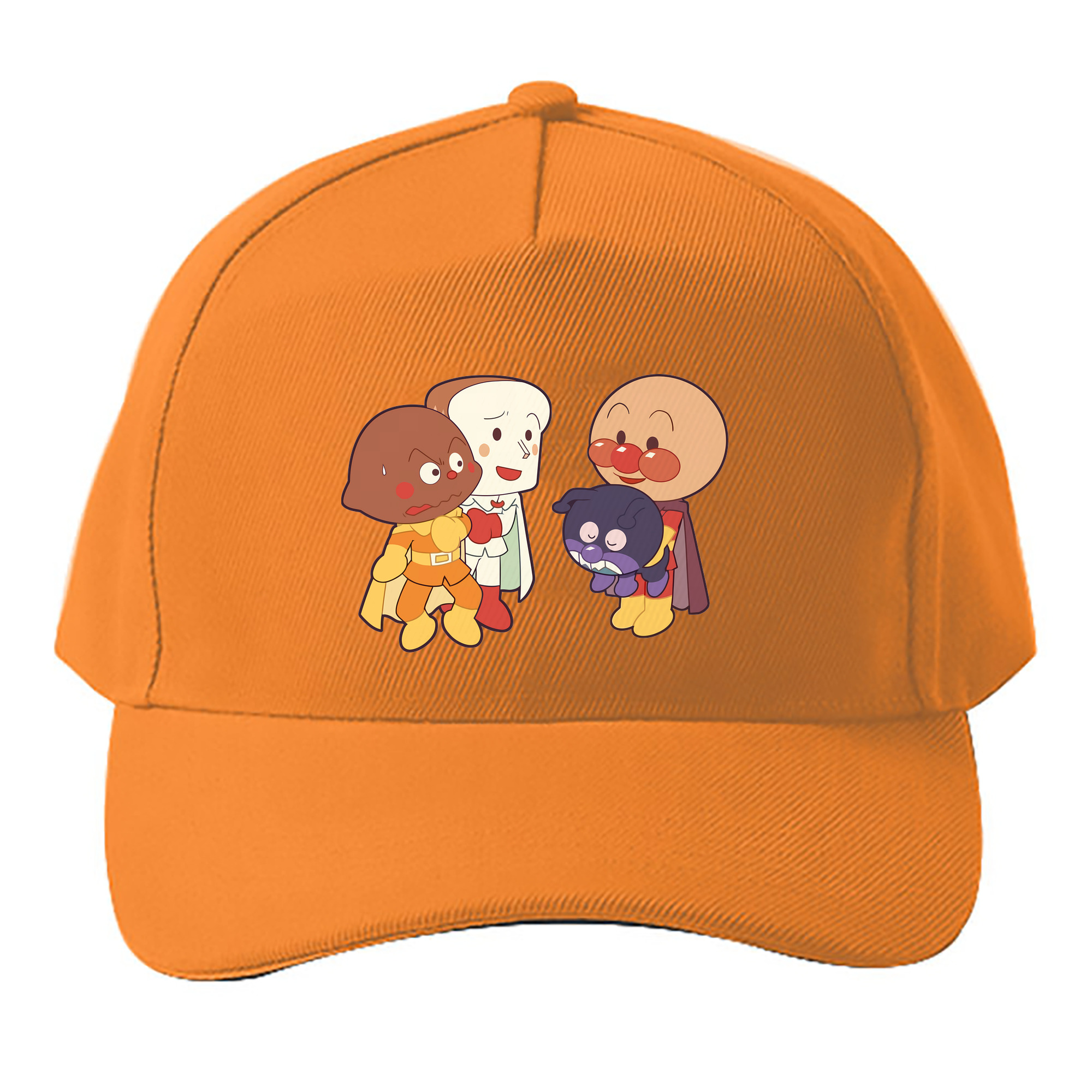 （画像用） アンパンマン Anpanman ベースボールキャップ 綿100％ 男女兼用 帽子 スポーツ