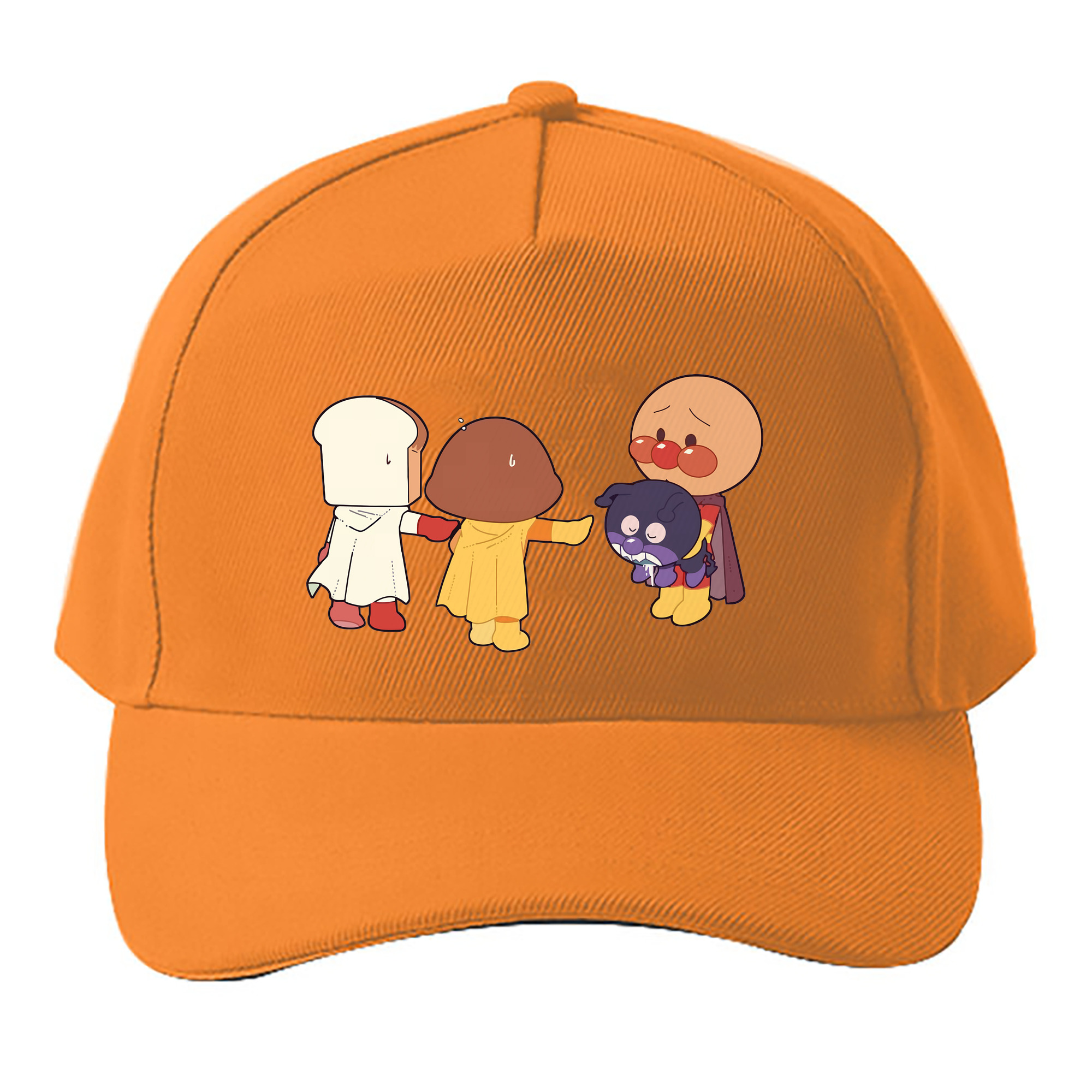（画像用） アンパンマン Anpanman ベースボールキャップ 綿100％ 男女兼用 帽子 スポーツ