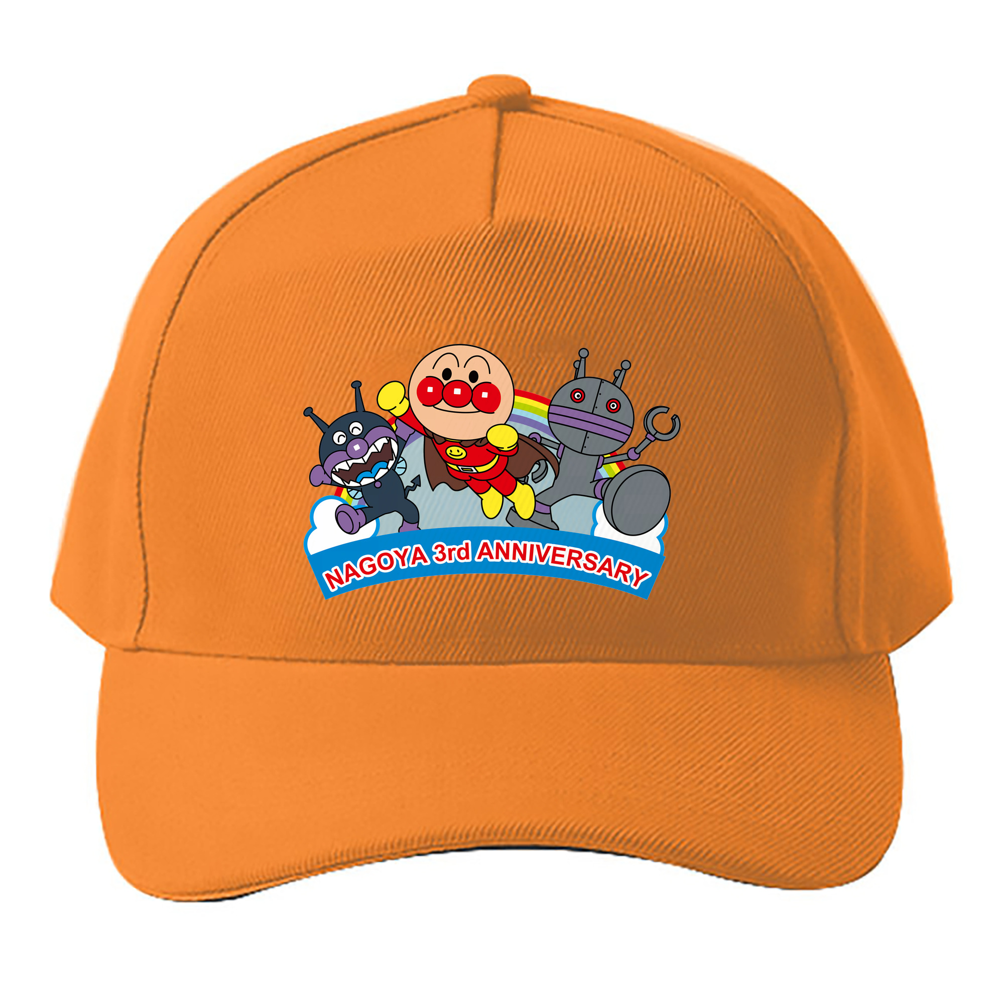 （画像用） アンパンマン Anpanman ベースボールキャップ 綿100％ 男女兼用 帽子 スポーツ