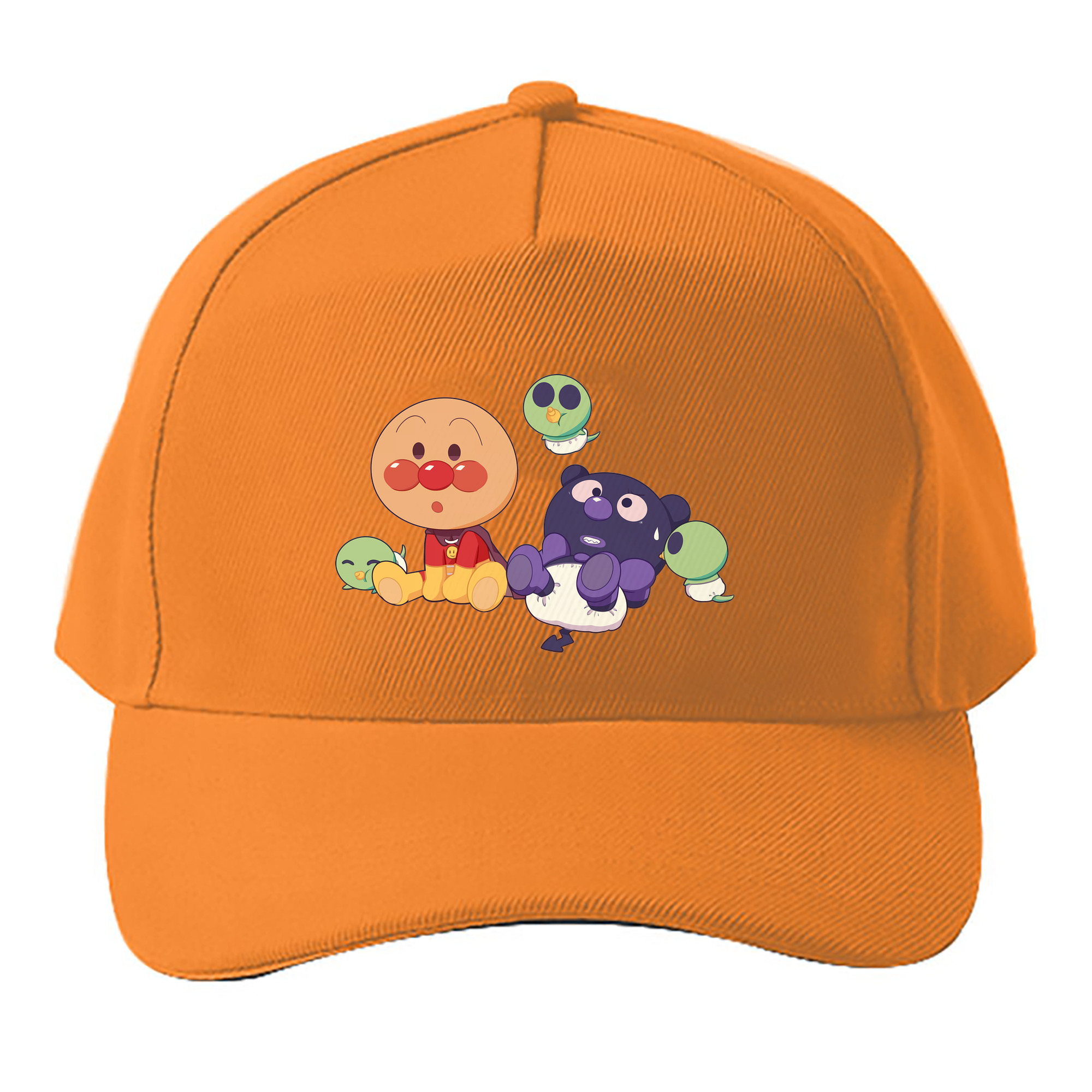 （画像用） アンパンマン Anpanman ベースボールキャップ 綿100％ 男女兼用 帽子 スポーツ