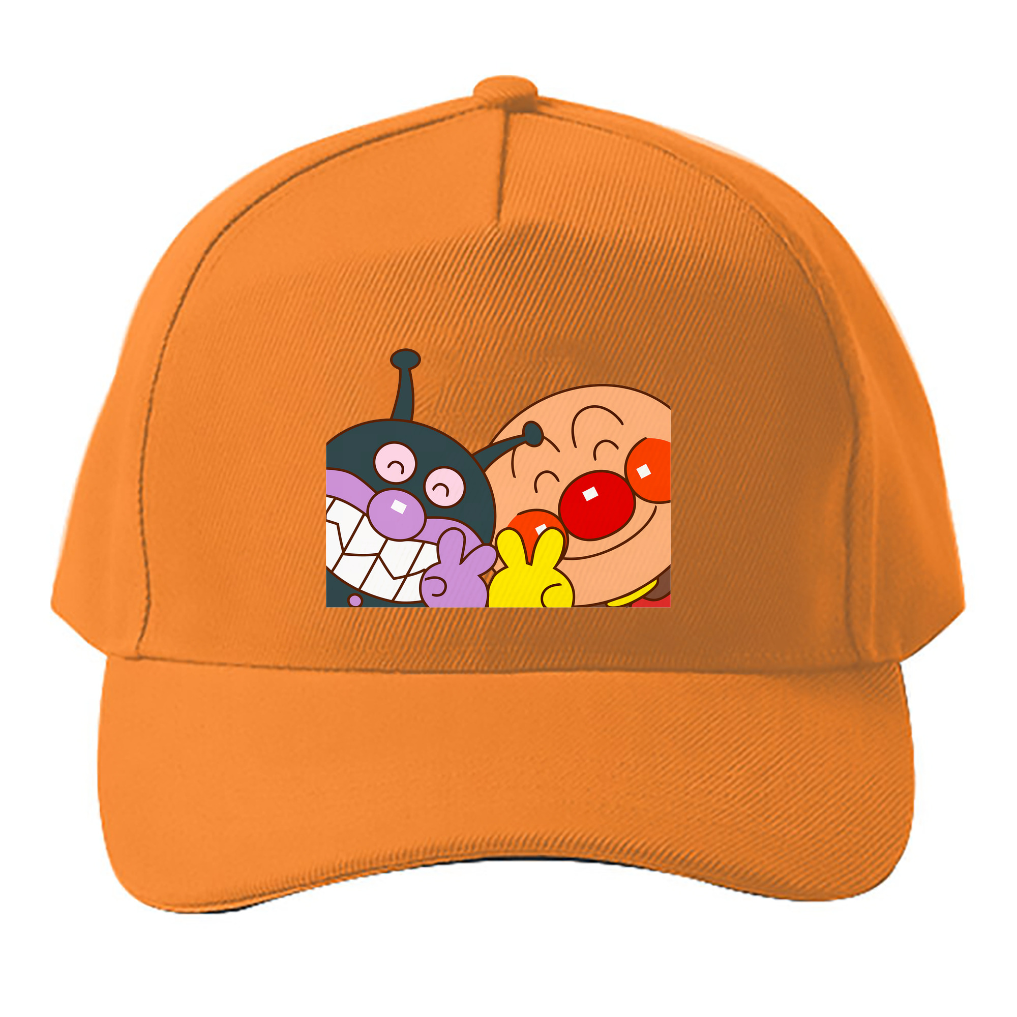 （画像用） アンパンマン Anpanman ベースボールキャップ 綿100％ 男女兼用 帽子 スポーツ