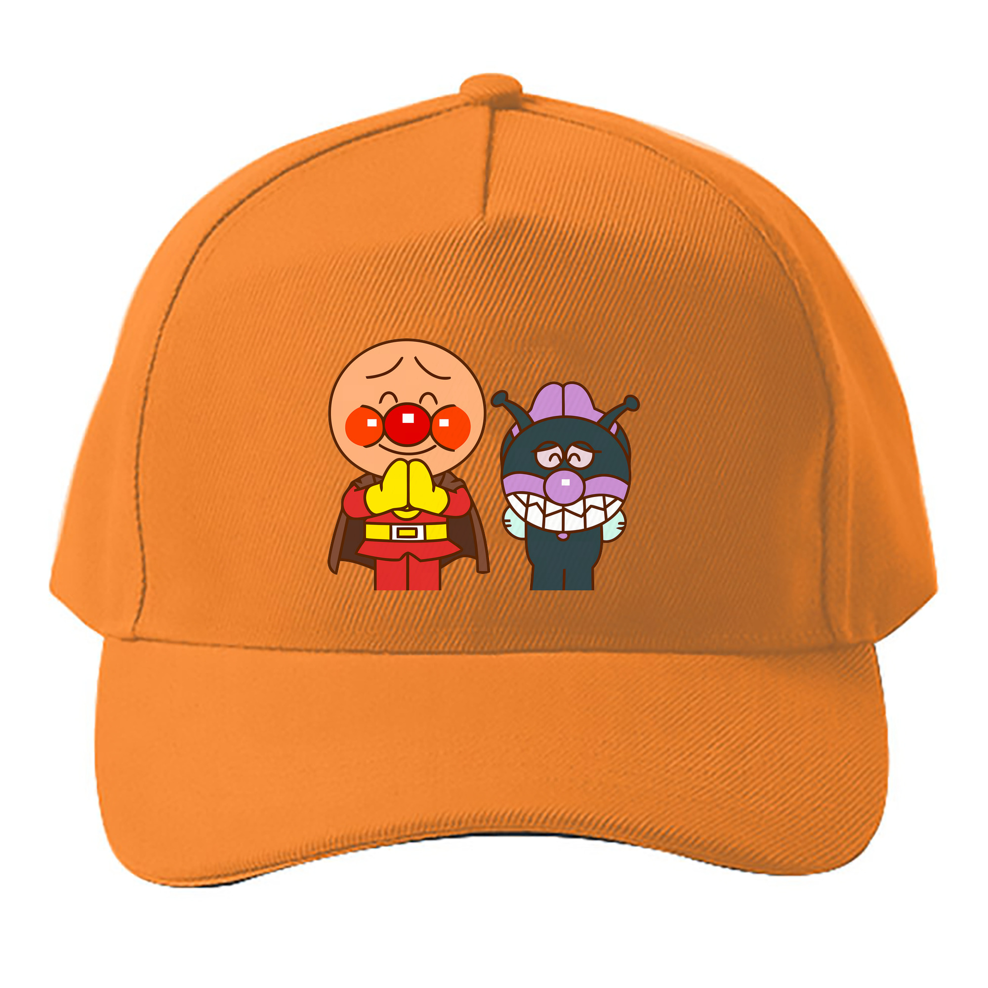 （画像用） アンパンマン Anpanman ベースボールキャップ 綿100％ 男女兼用 帽子 スポーツ