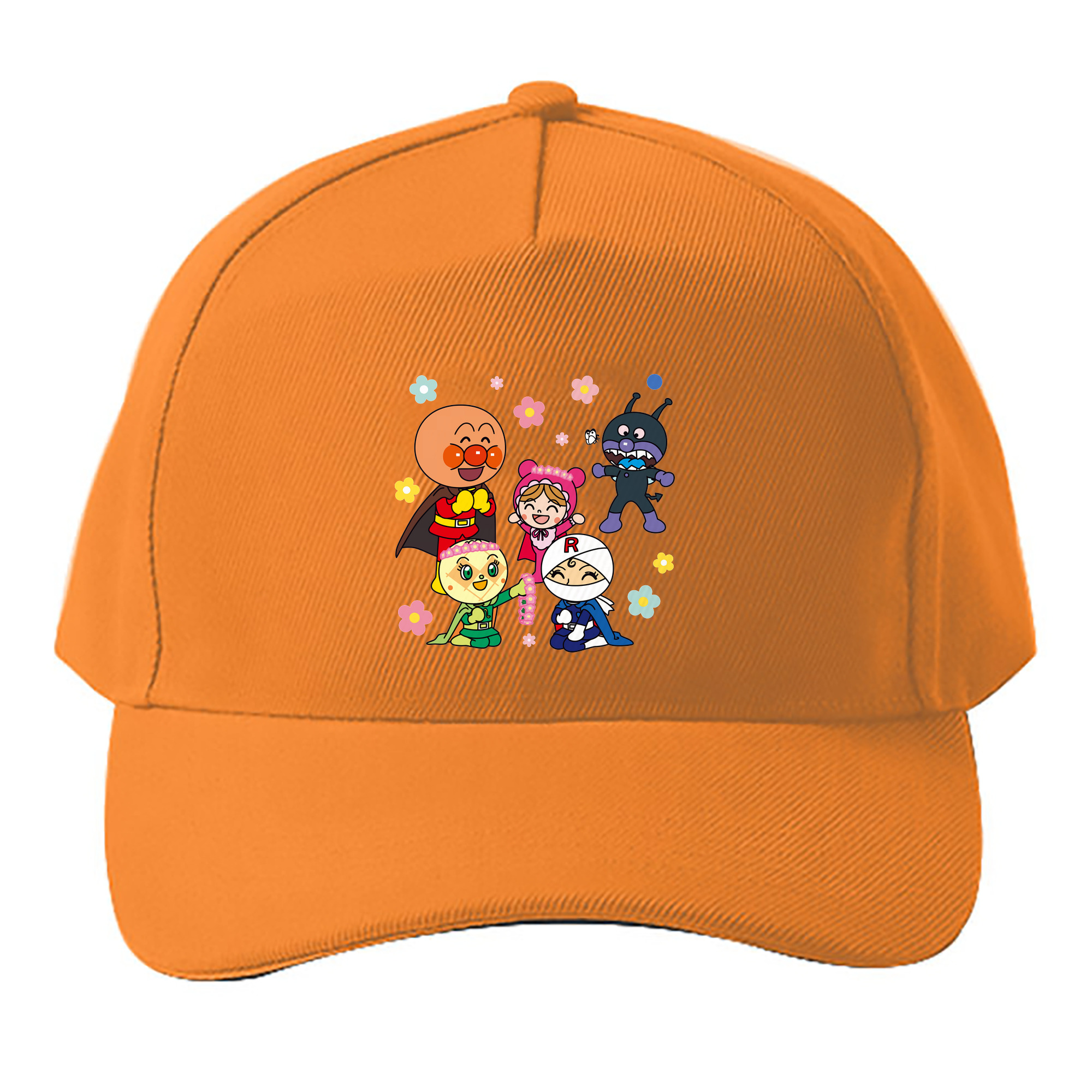 （画像用） アンパンマン Anpanman ベースボールキャップ 綿100％ 男女兼用 帽子 スポーツ