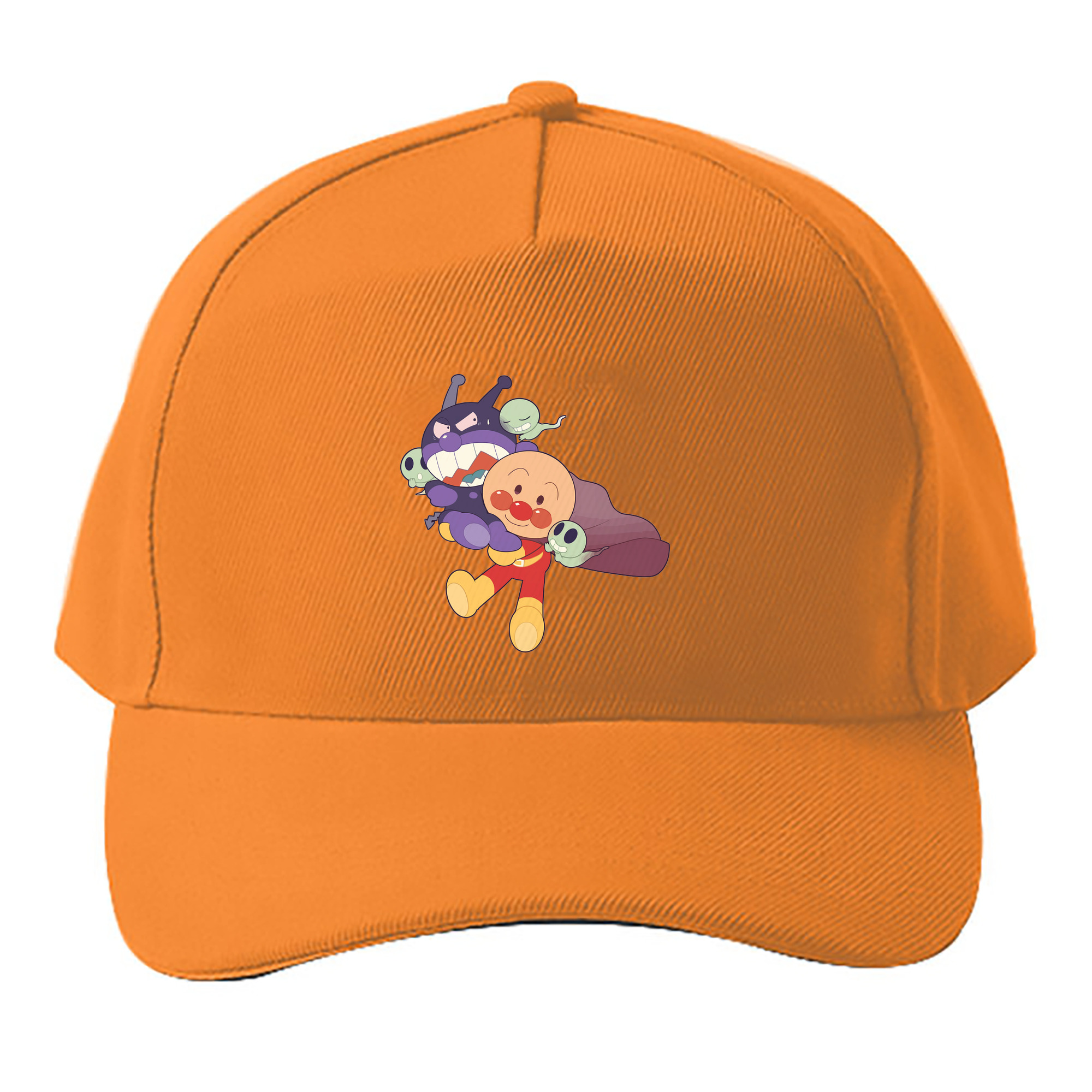 （画像用） アンパンマン Anpanman ベースボールキャップ 綿100％ 男女兼用 帽子 スポーツ