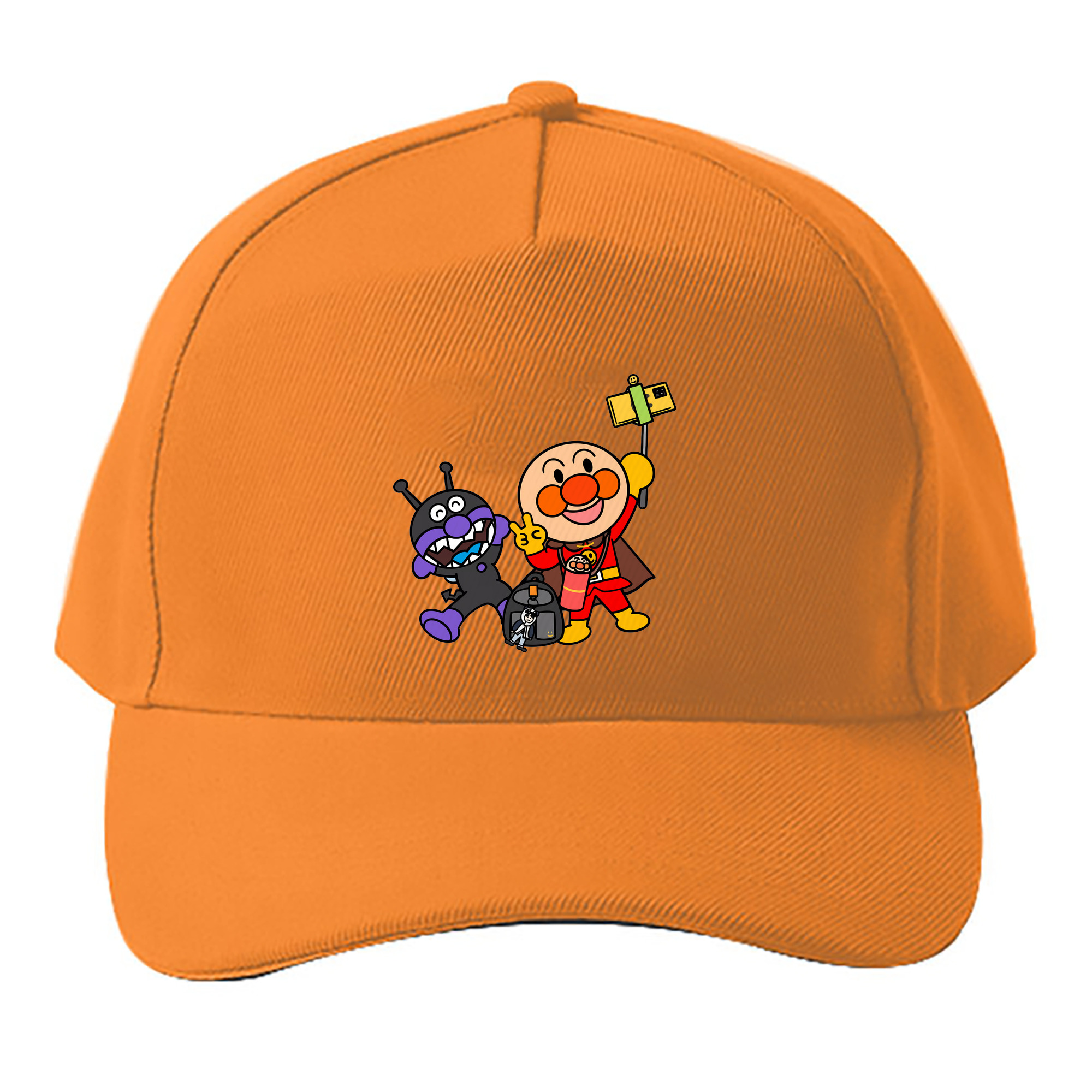 （画像用） アンパンマン Anpanman ベースボールキャップ 綿100％ 男女兼用 帽子 スポーツ