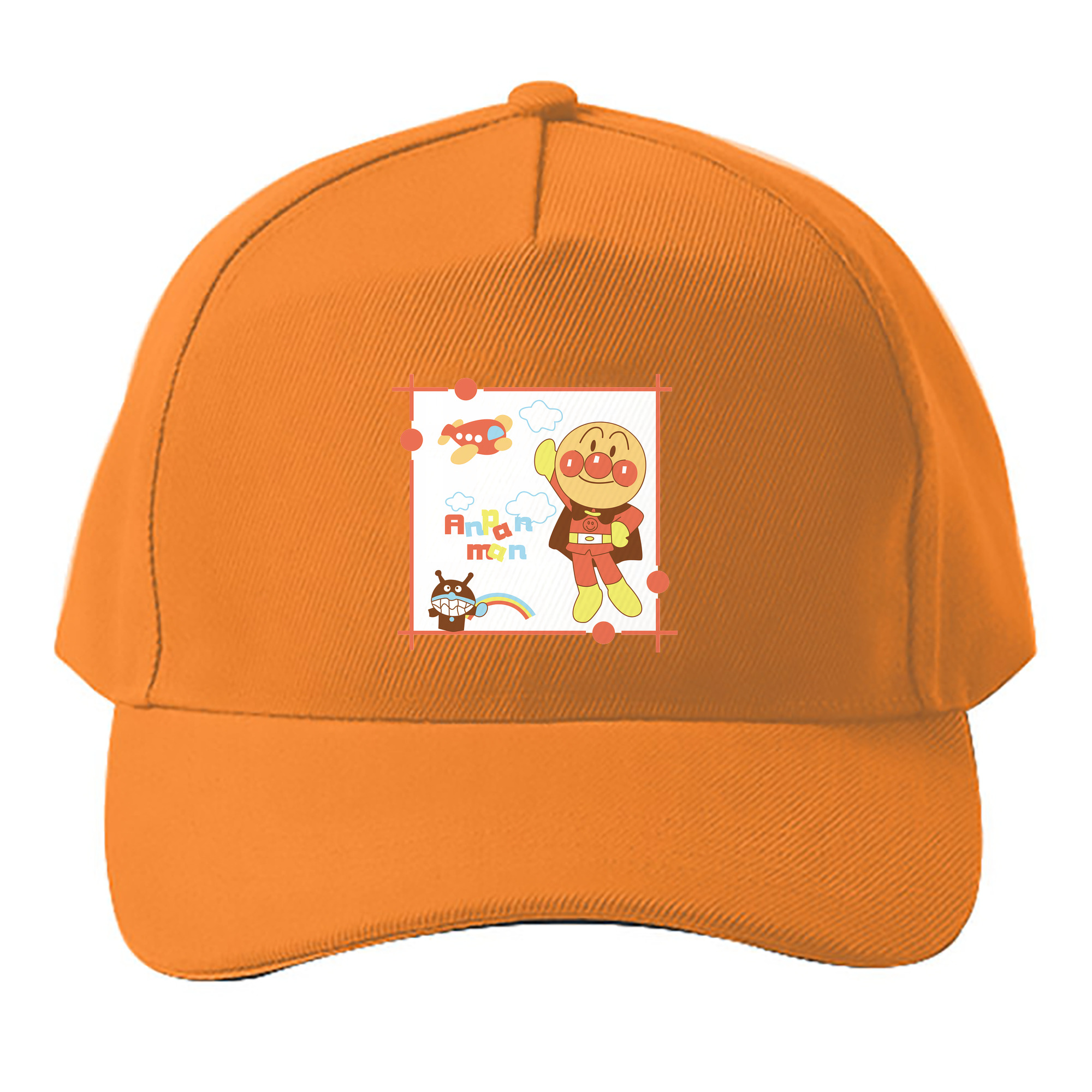 （画像用） アンパンマン Anpanman ベースボールキャップ 綿100％ 男女兼用 帽子 スポーツ