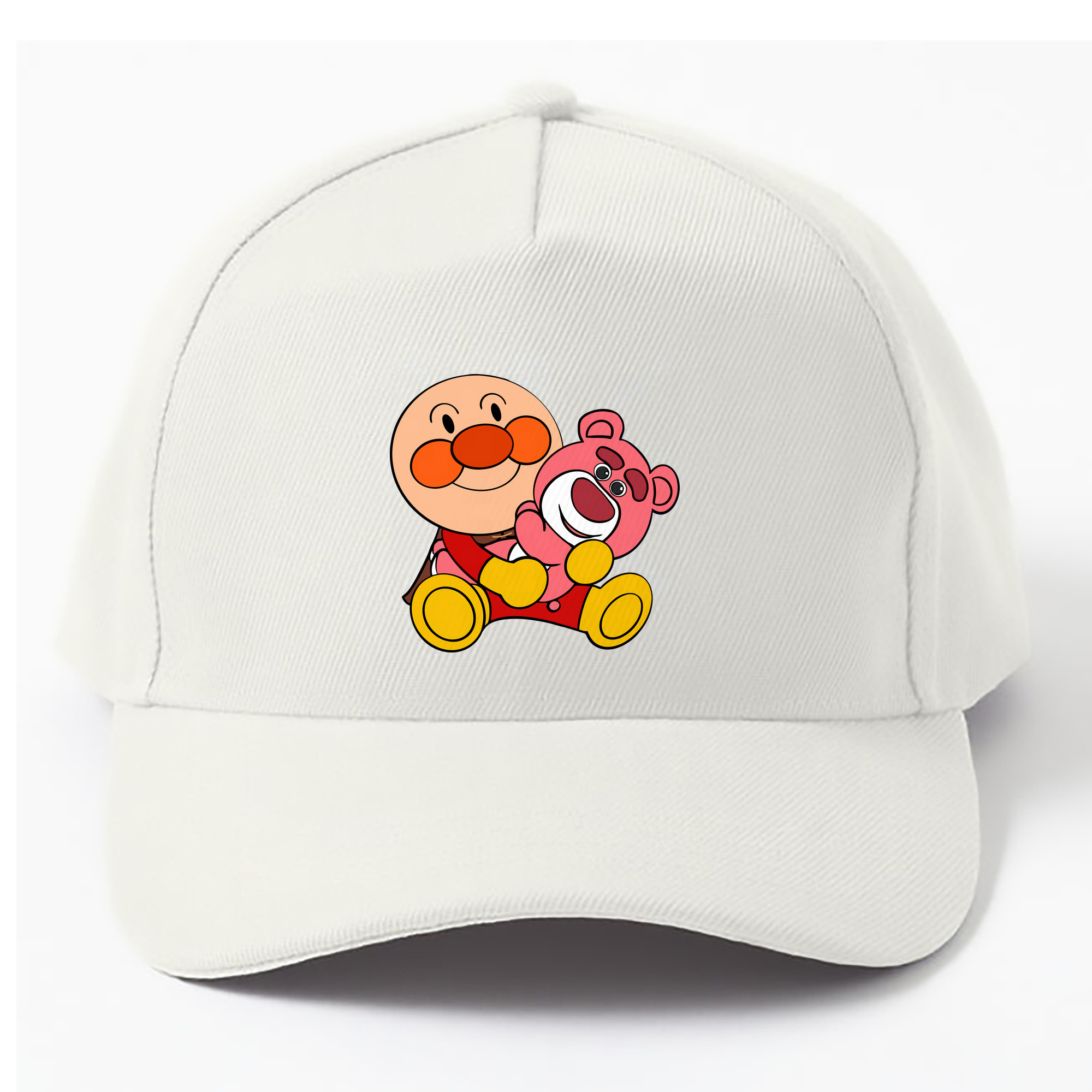 （画像用） アンパンマン Anpanman ベースボールキャップ 綿100％ 男女兼用 帽子 スポーツ