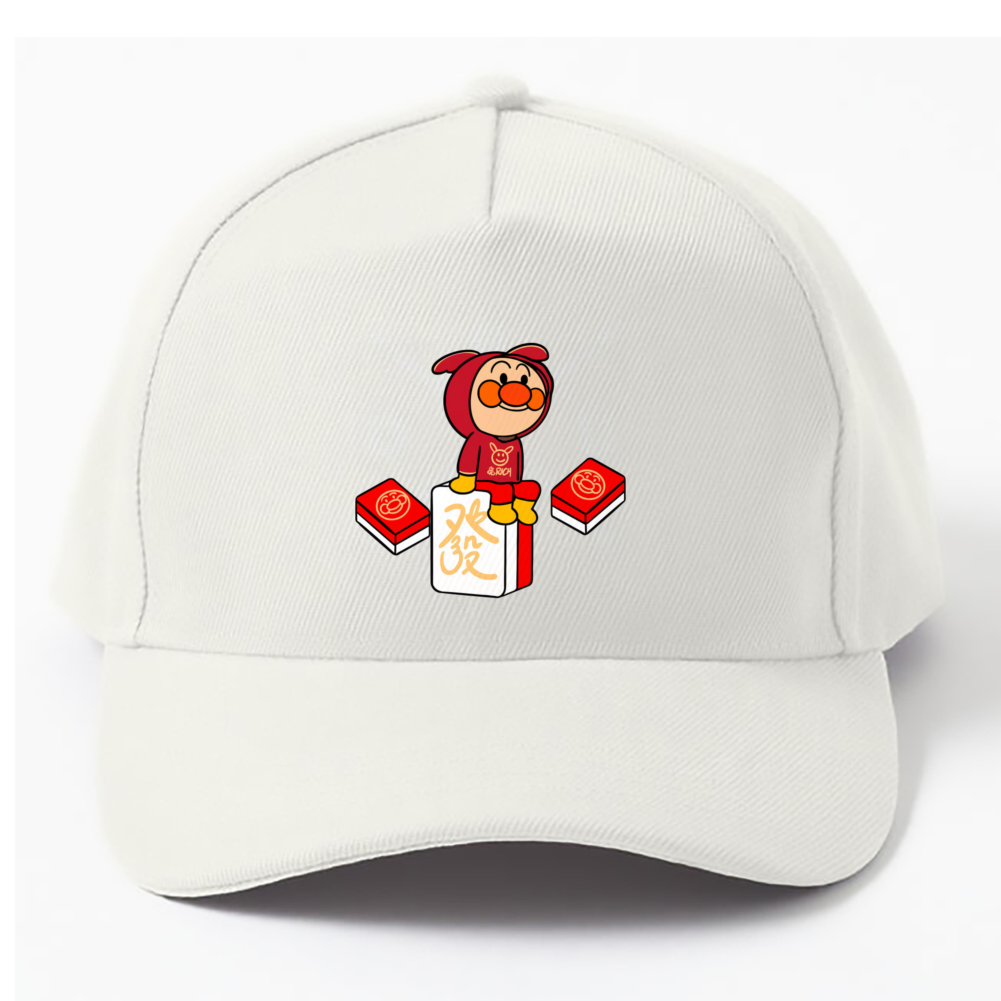 （画像用） アンパンマン Anpanman ベースボールキャップ 綿100％ 男女兼用 帽子 スポーツ