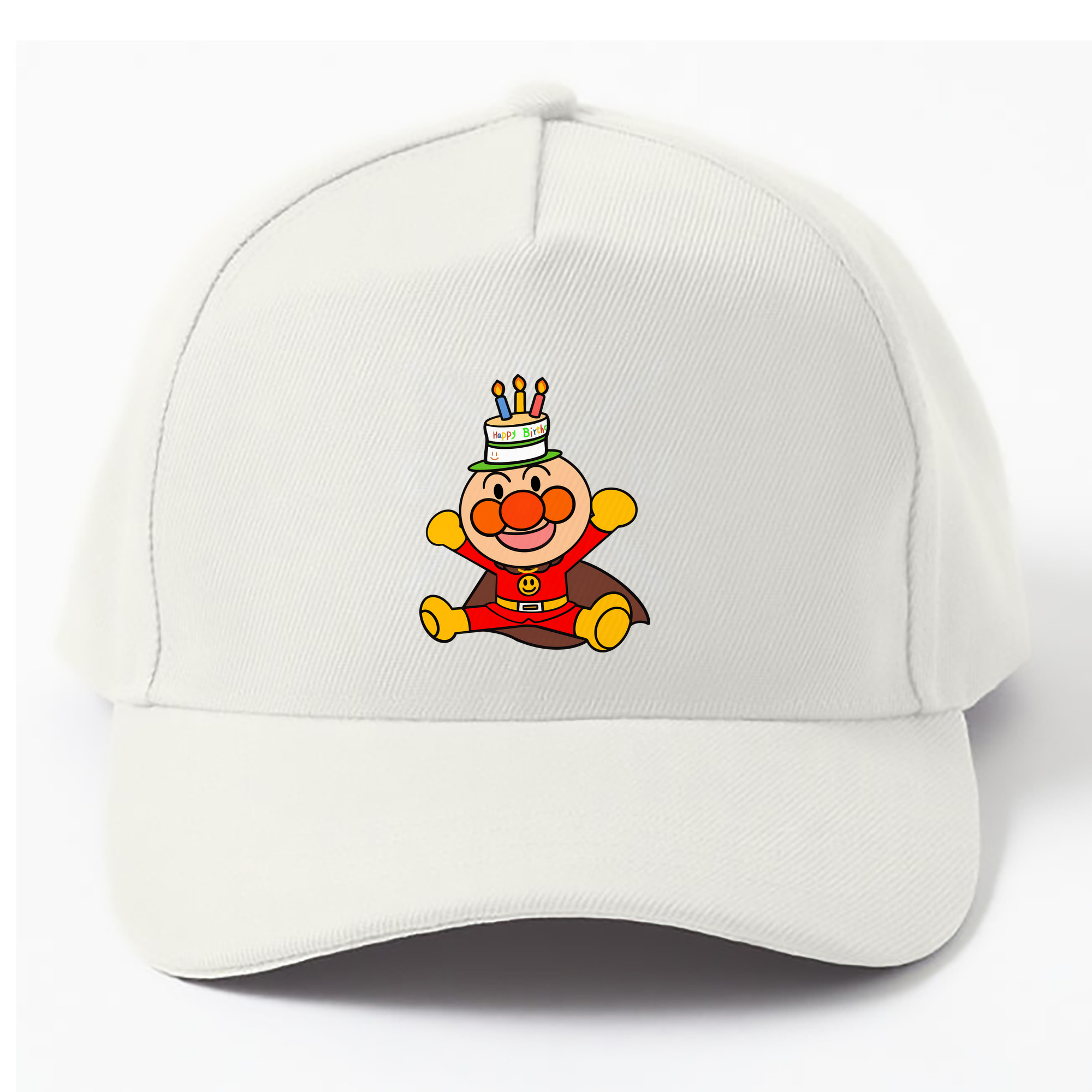 （画像用） アンパンマン Anpanman ベースボールキャップ 綿100％ 男女兼用 帽子 スポーツ