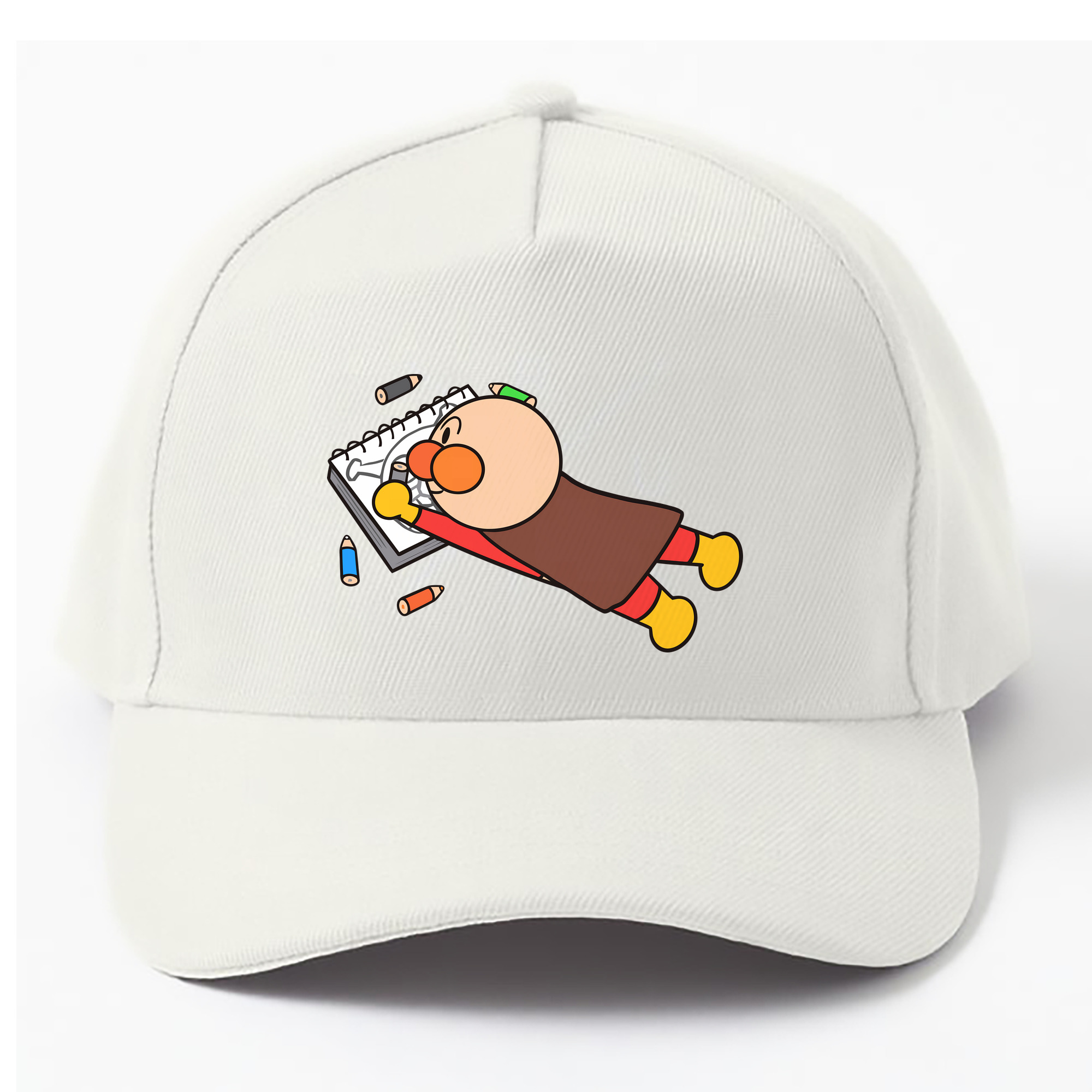 （画像用） アンパンマン Anpanman ベースボールキャップ 綿100％ 男女兼用 帽子 スポーツ