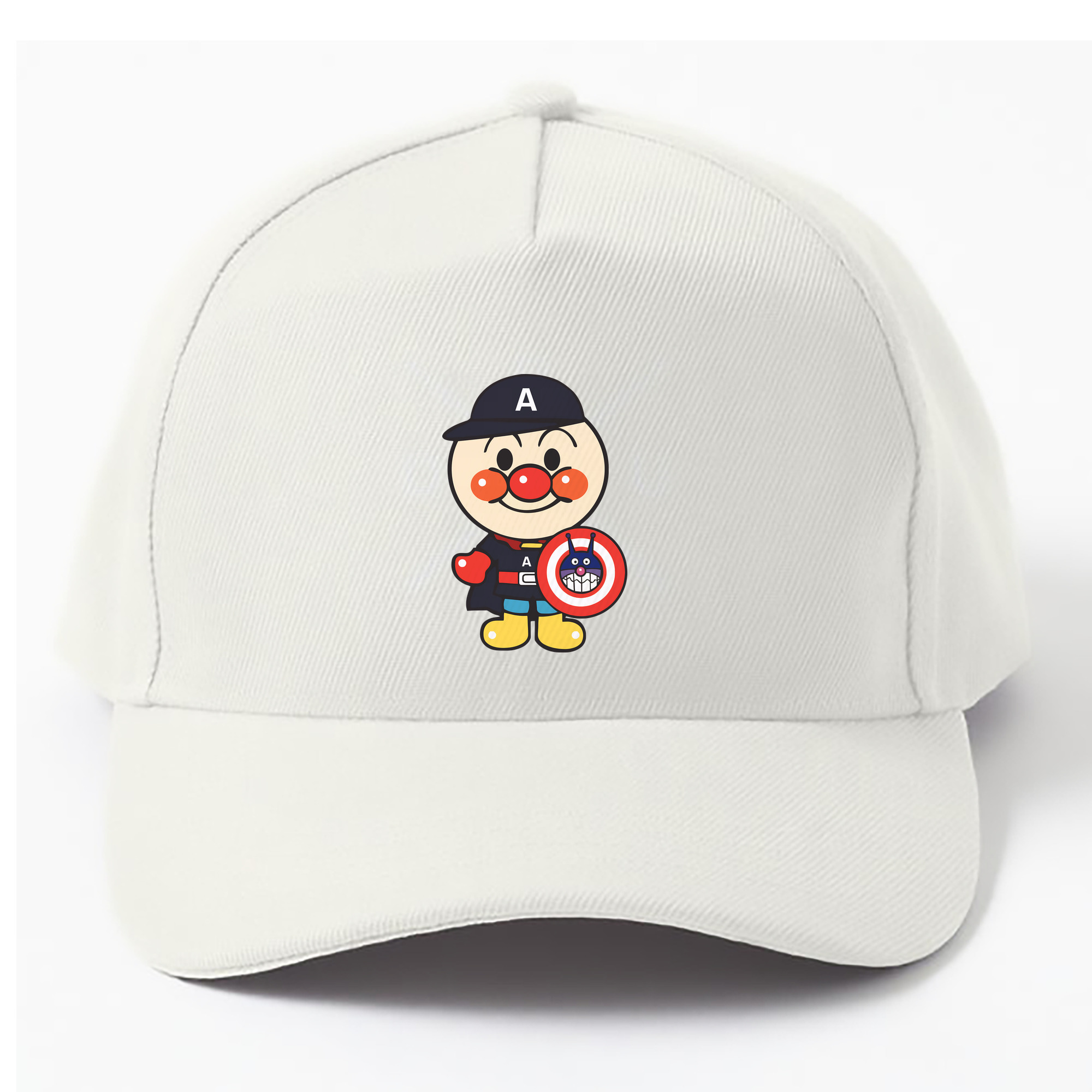 （画像用） アンパンマン Anpanman ベースボールキャップ 綿100％ 男女兼用 帽子 スポーツ