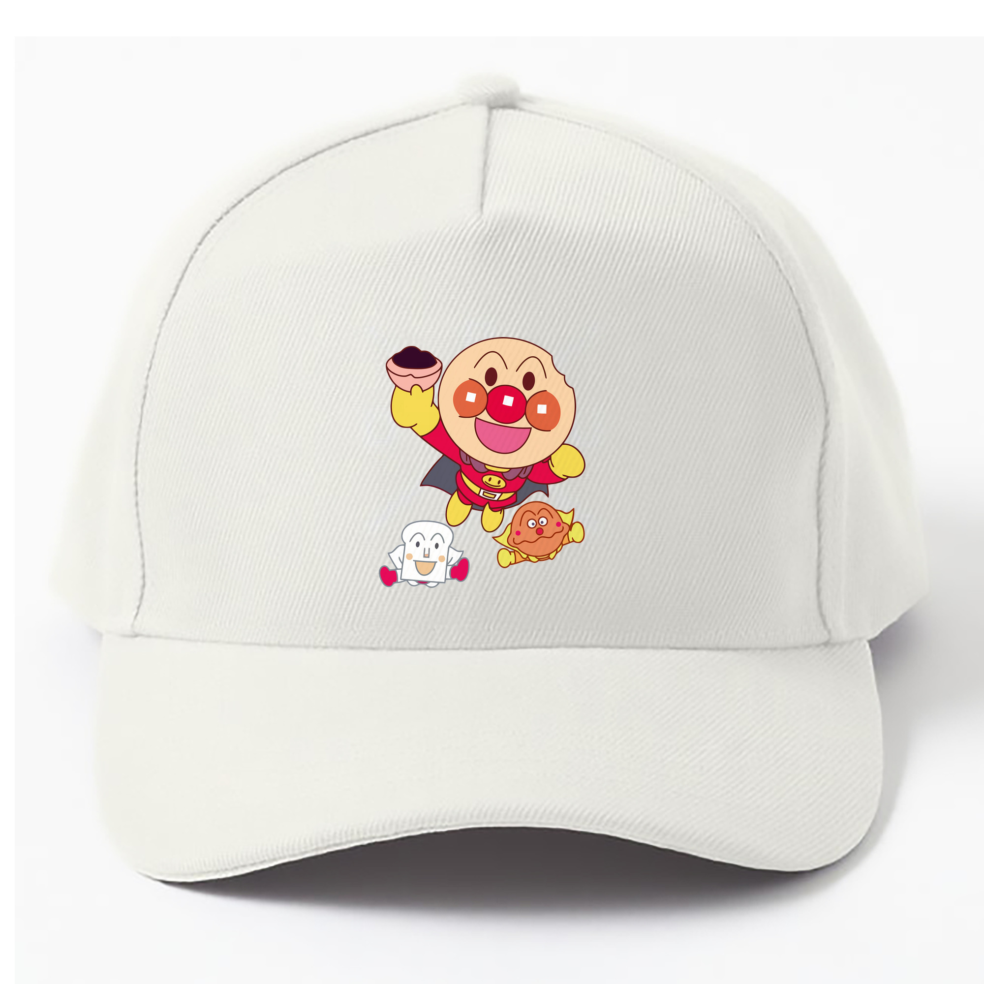 （画像用） アンパンマン Anpanman ベースボールキャップ 綿100％ 男女兼用 帽子 スポーツ