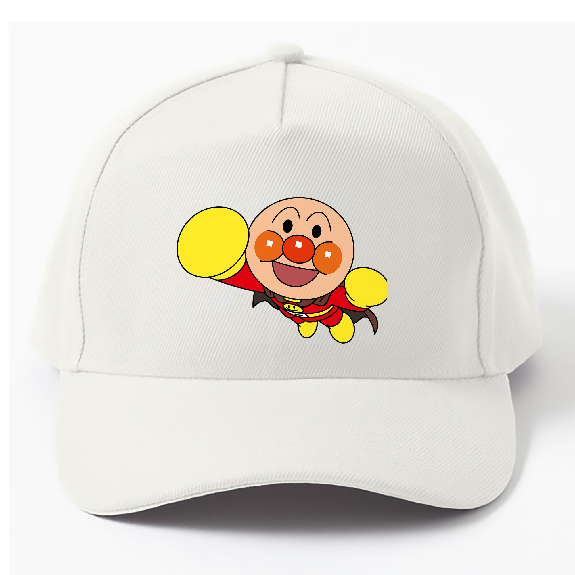（画像用） アンパンマン Anpanman ベースボールキャップ 綿100％ 男女兼用 帽子 スポーツ