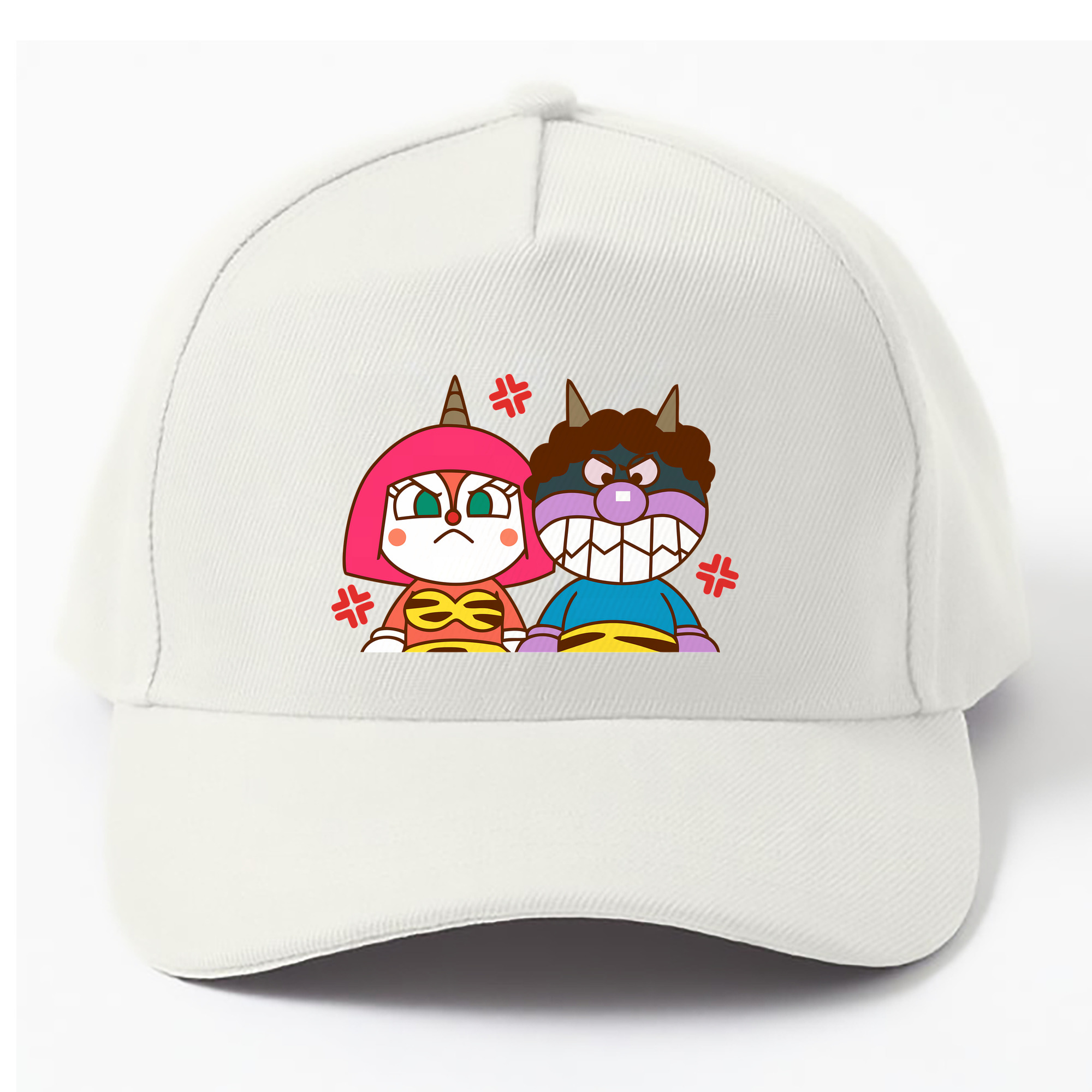 （画像用） アンパンマン Anpanman ベースボールキャップ 綿100％ 男女兼用 帽子 スポーツ