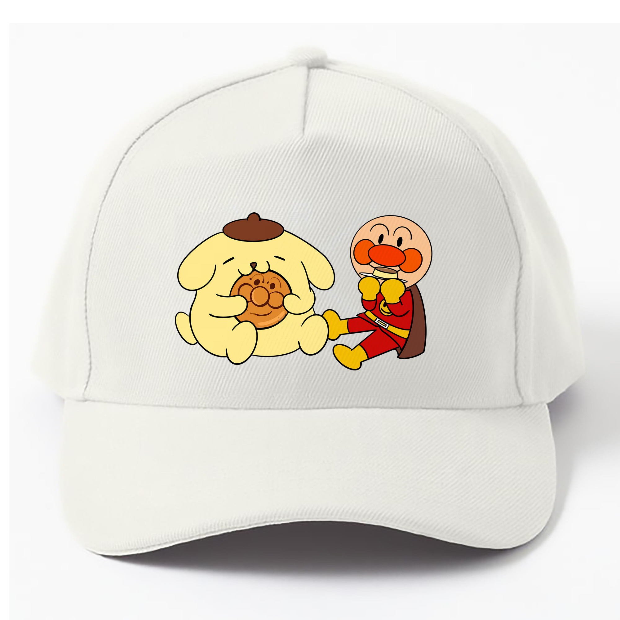 （画像用） アンパンマン Anpanman ベースボールキャップ 綿100％ 男女兼用 帽子 スポーツ
