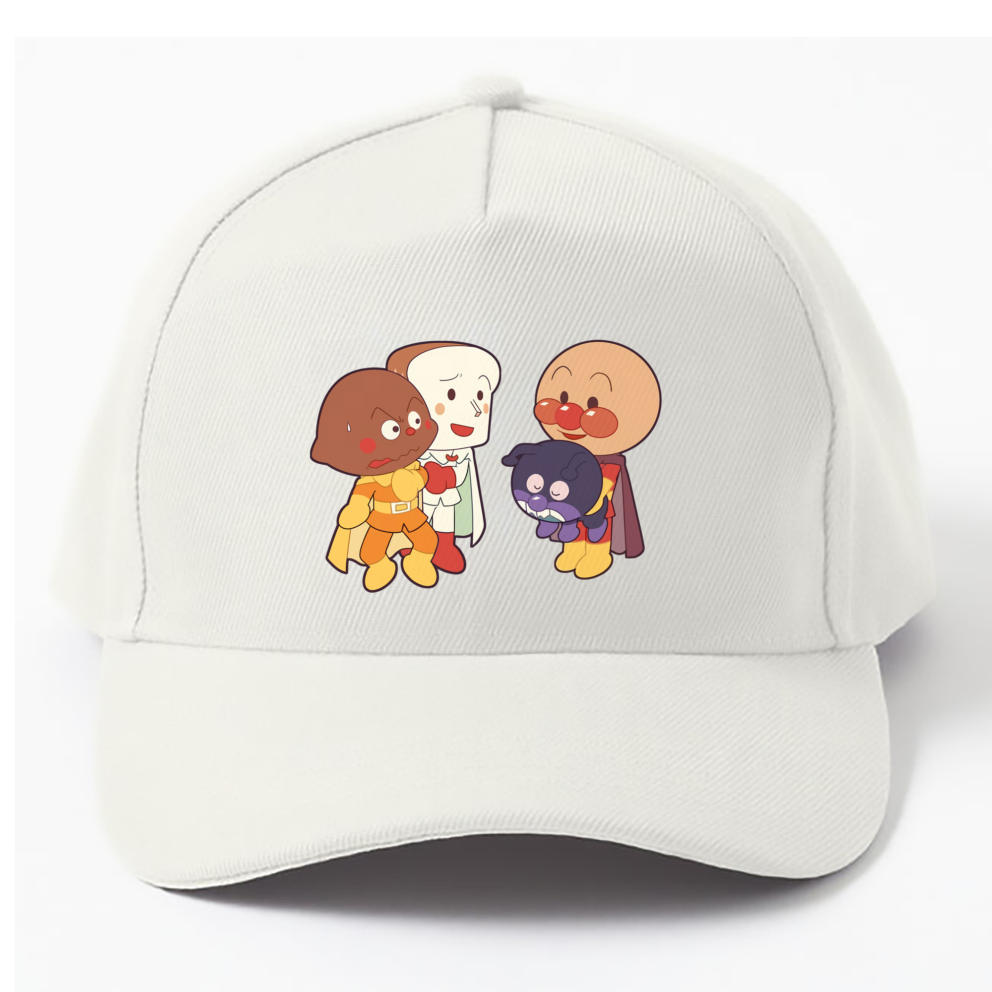 （画像用） アンパンマン Anpanman ベースボールキャップ 綿100％ 男女兼用 帽子 スポーツ