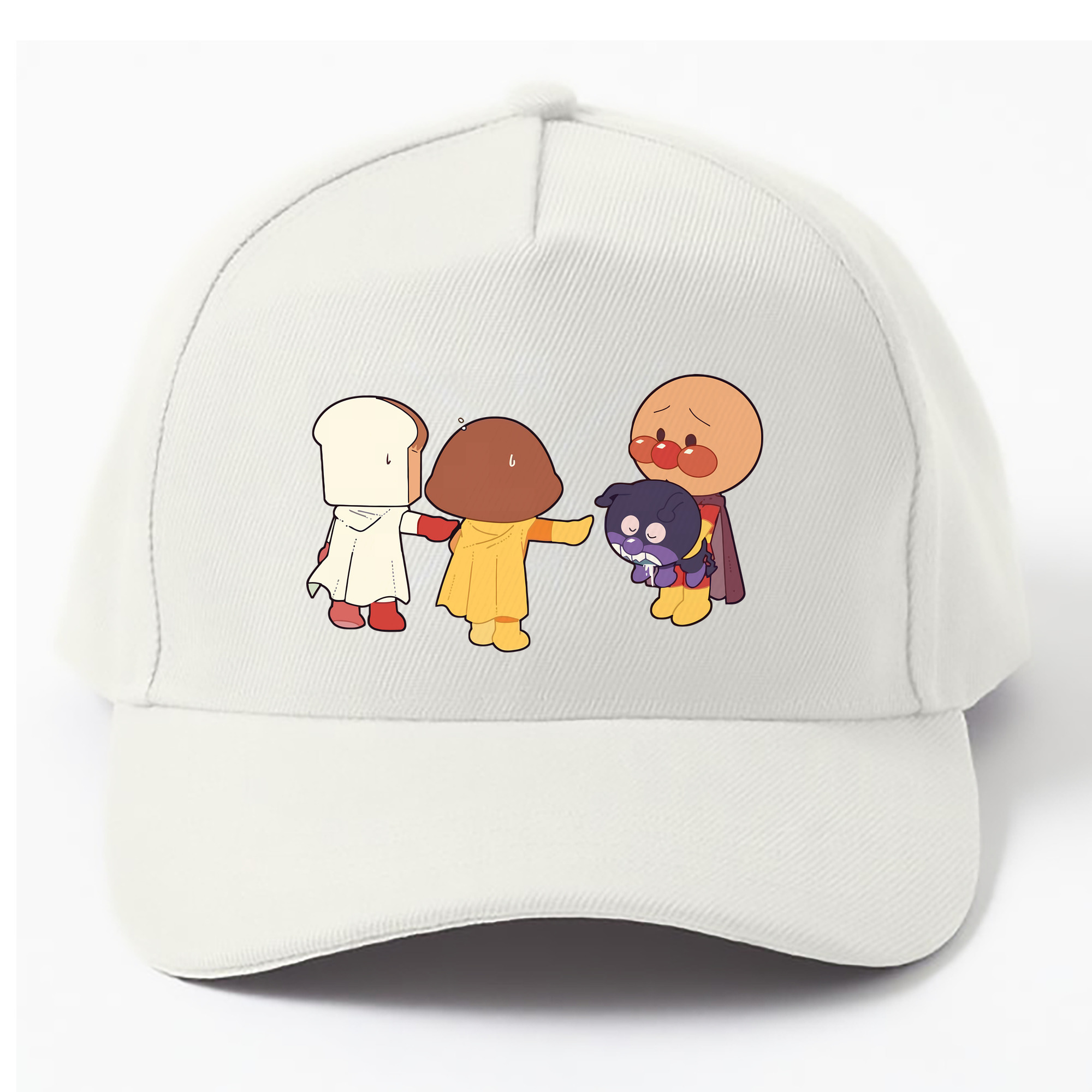 （画像用） アンパンマン Anpanman ベースボールキャップ 綿100％ 男女兼用 帽子 スポーツ