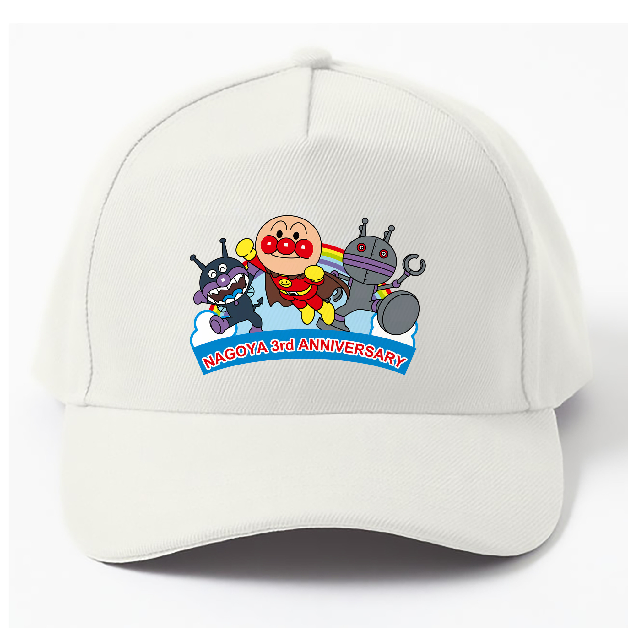 （画像用） アンパンマン Anpanman ベースボールキャップ 綿100％ 男女兼用 帽子 スポーツ