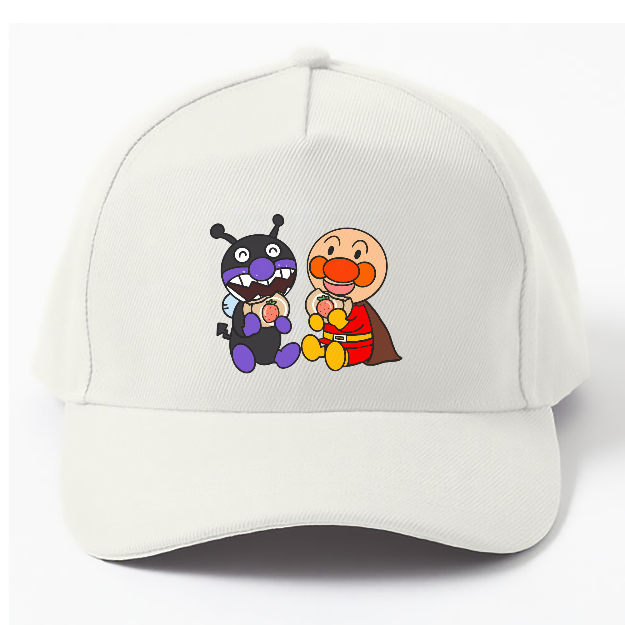 （画像用） アンパンマン Anpanman ベースボールキャップ 綿100％ 男女兼用 帽子 スポーツ