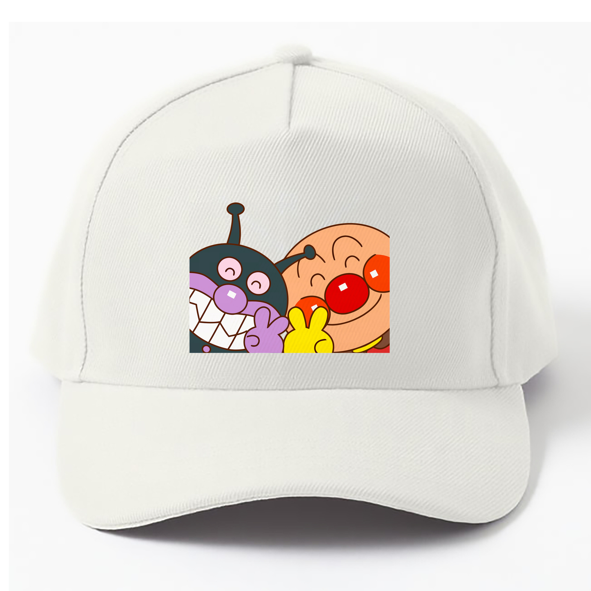 （画像用） アンパンマン Anpanman ベースボールキャップ 綿100％ 男女兼用 帽子 スポーツ