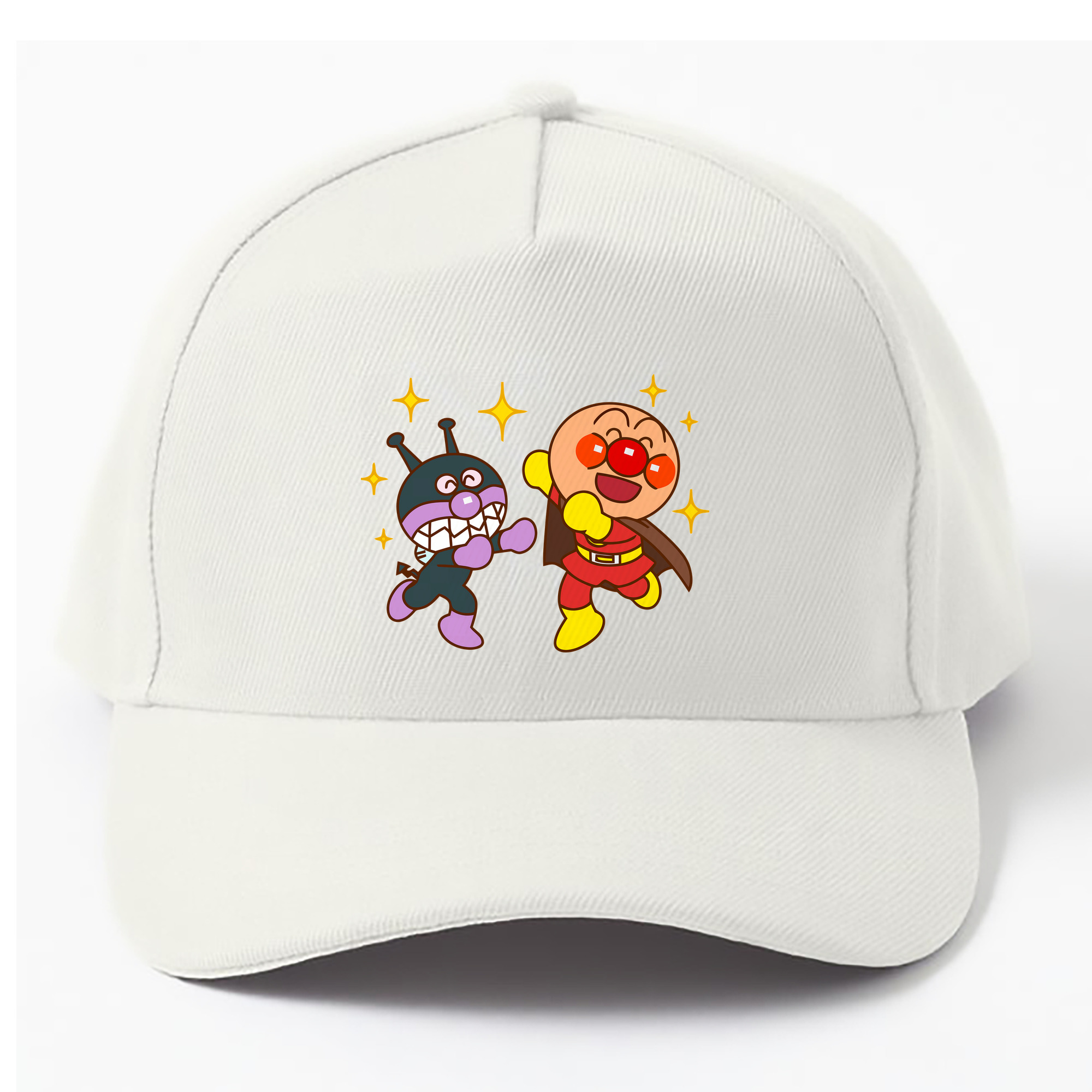 （画像用） アンパンマン Anpanman ベースボールキャップ 綿100％ 男女兼用 帽子 スポーツ
