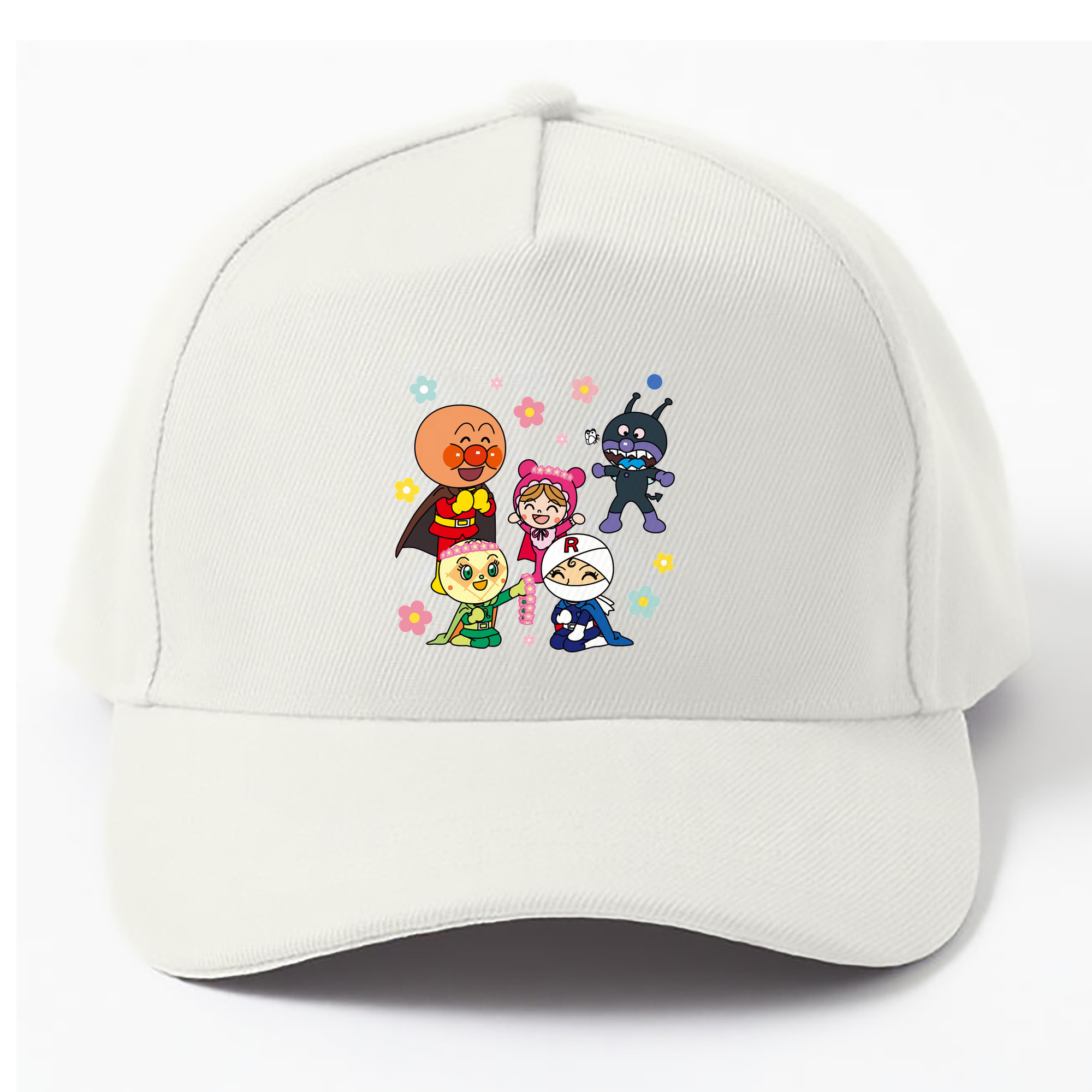 （画像用） アンパンマン Anpanman ベースボールキャップ 綿100％ 男女兼用 帽子 スポーツ