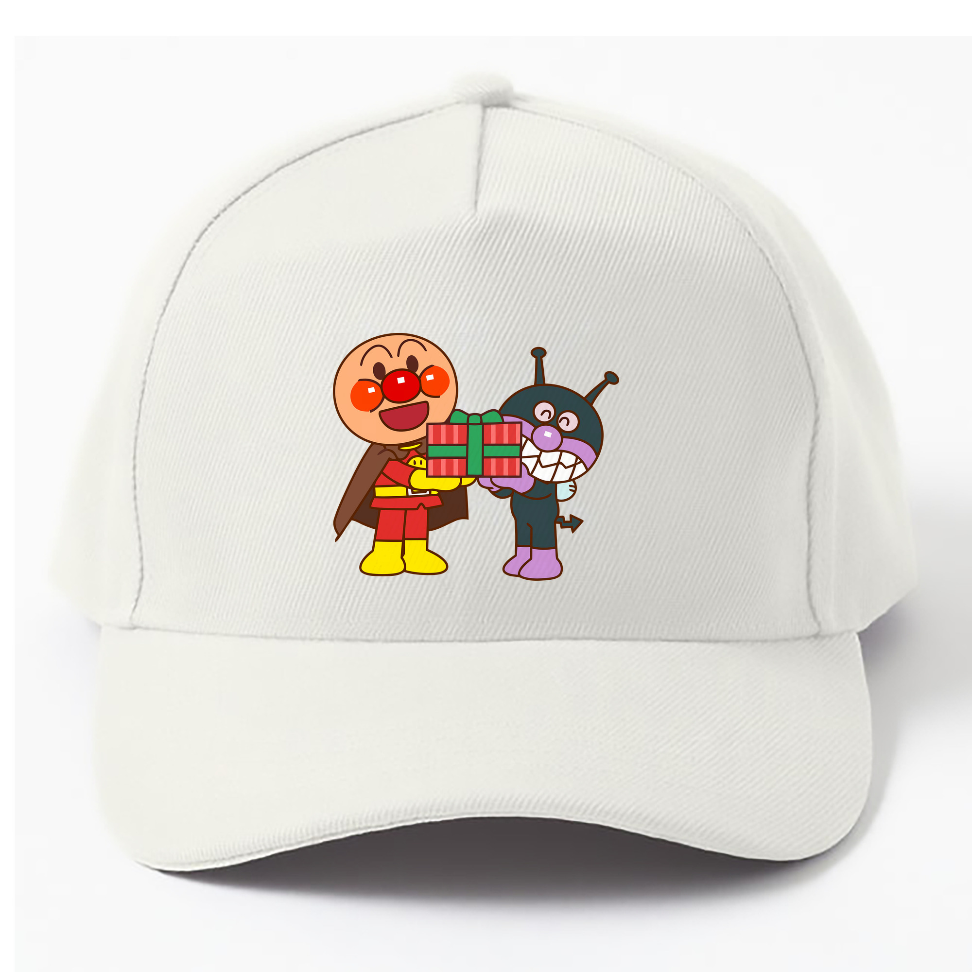 （画像用） アンパンマン Anpanman ベースボールキャップ 綿100％ 男女兼用 帽子 スポーツ
