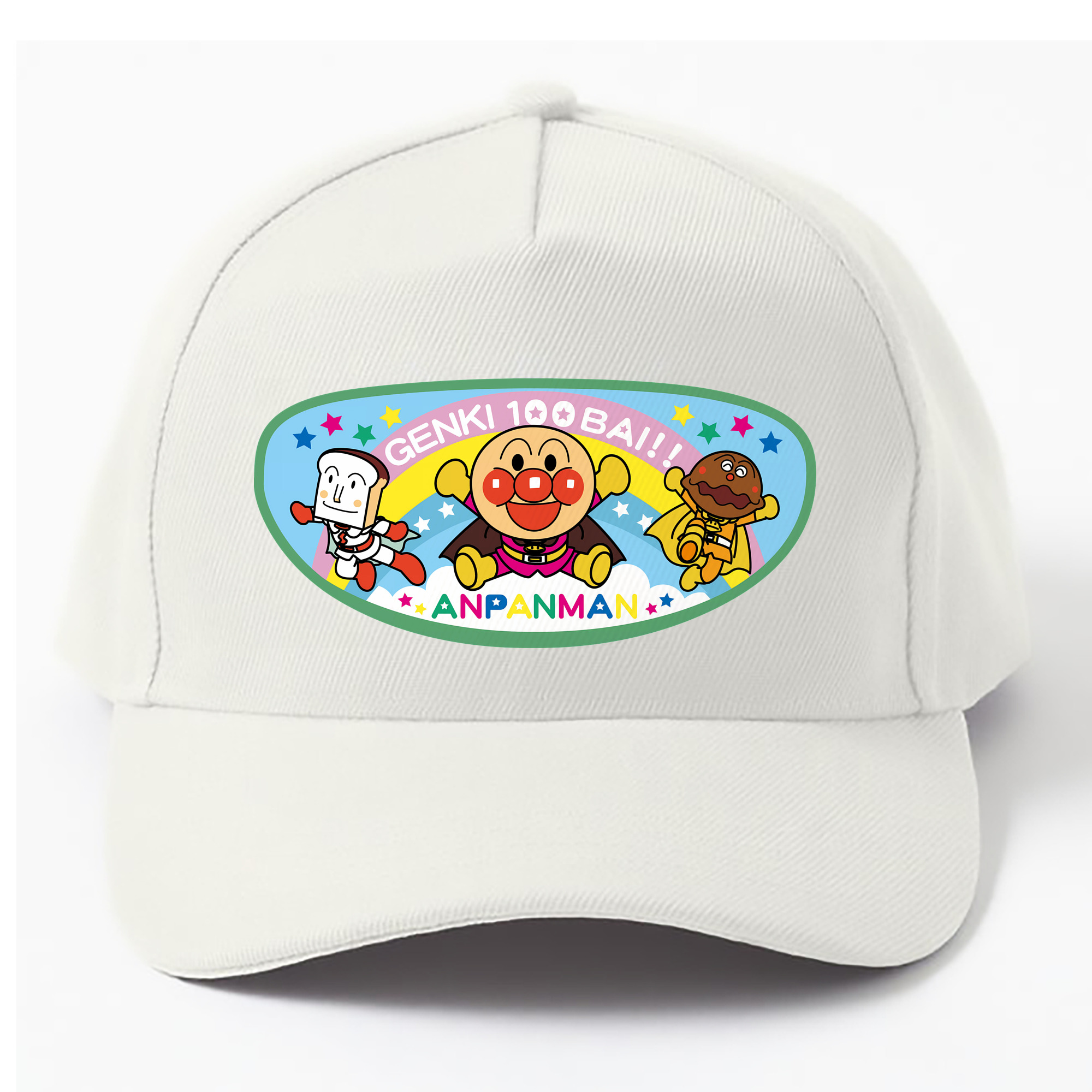 （画像用） アンパンマン Anpanman ベースボールキャップ 綿100％ 男女兼用 帽子 スポーツ