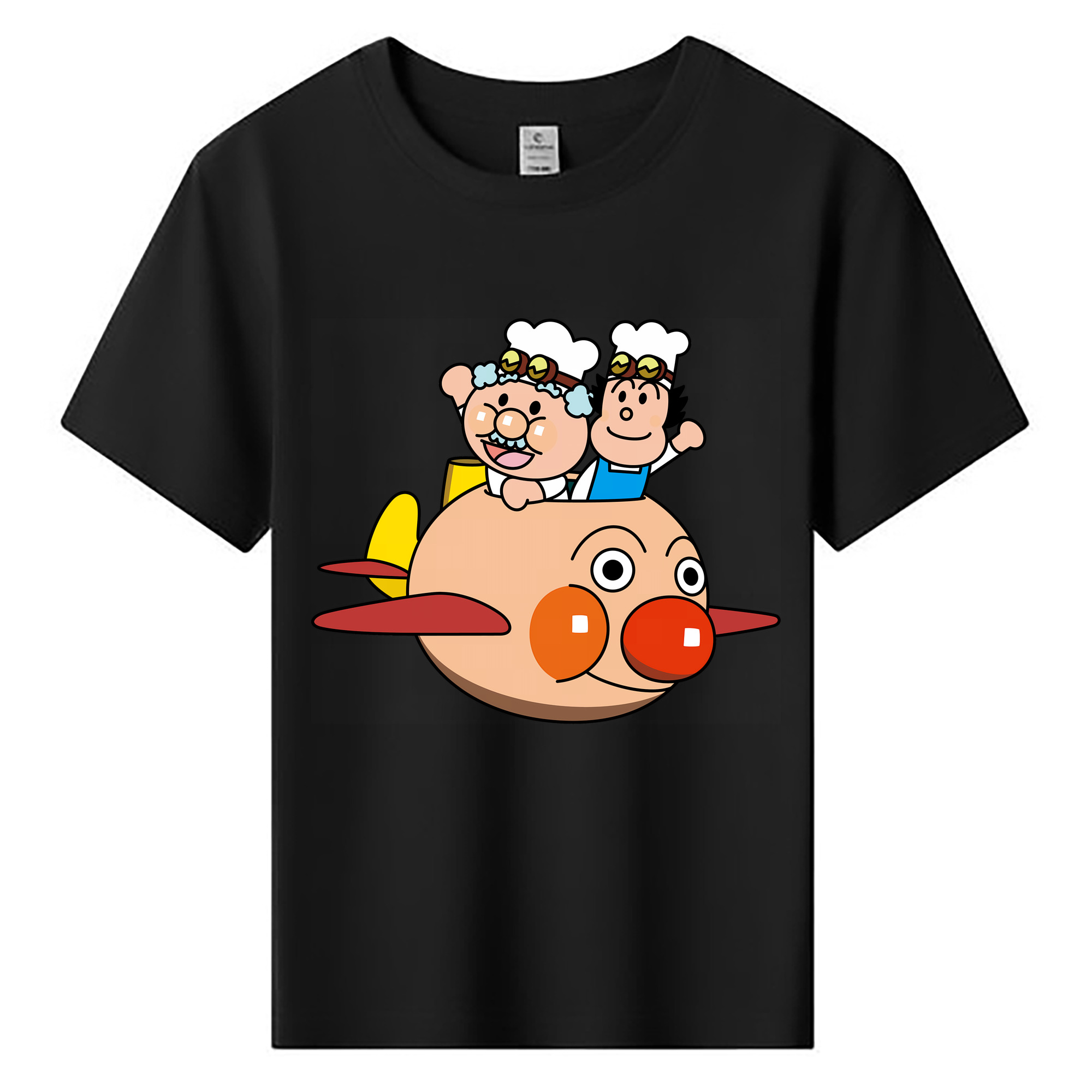 （画像用） アンパンマン Anpanman 綿100％キッズTシャツ（フロントプリント）