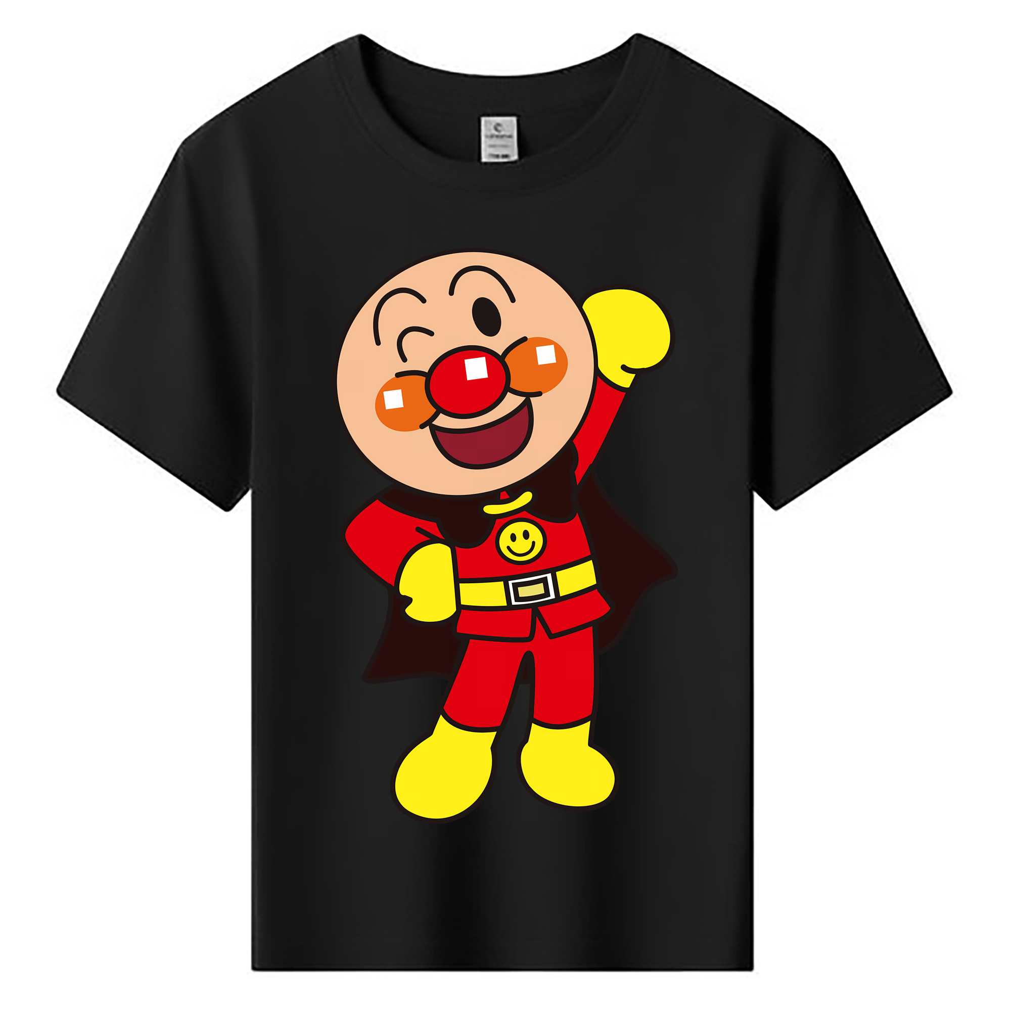 （画像用） アンパンマン Anpanman 綿100％キッズTシャツ（フロントプリント）